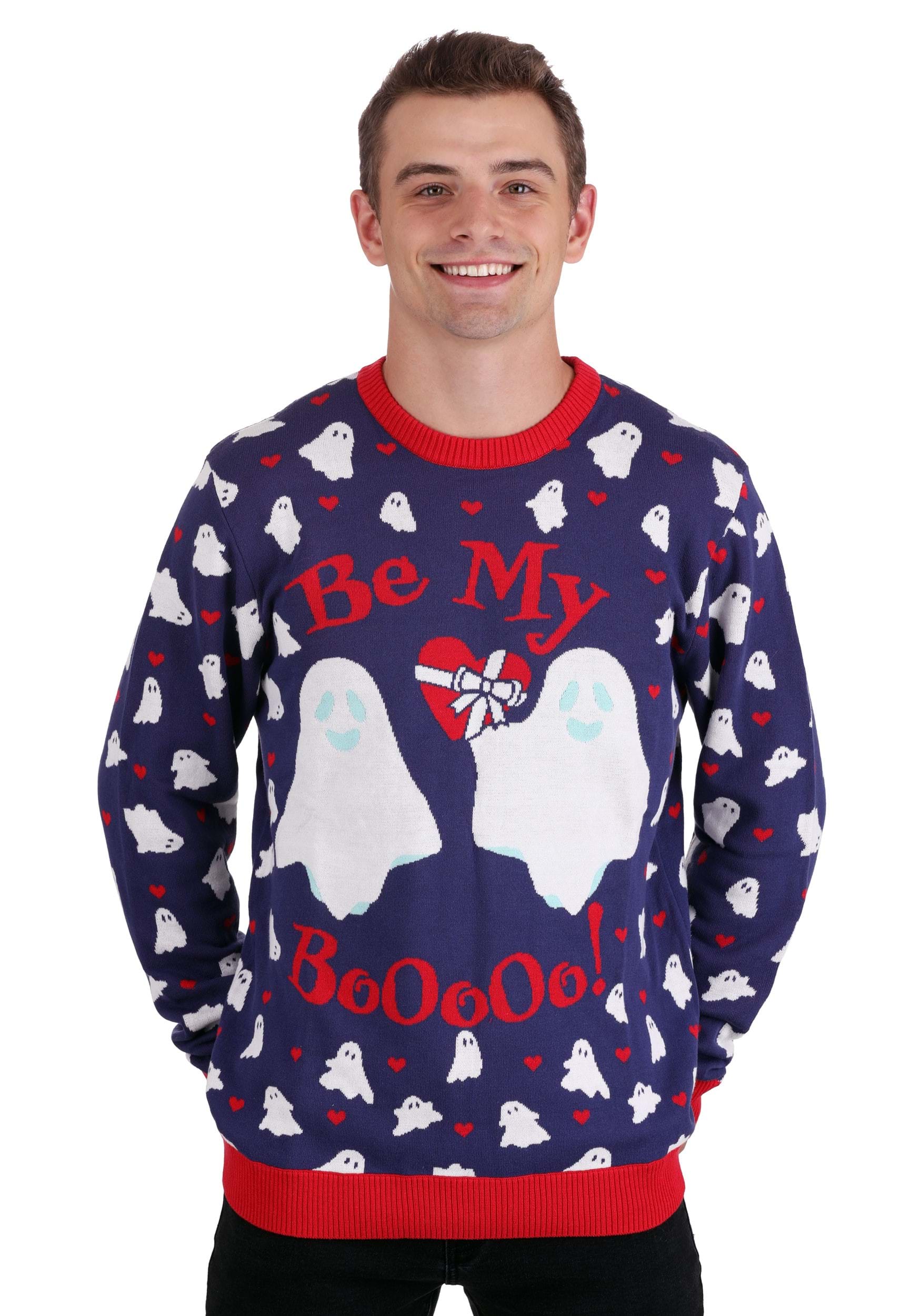 Be My Boo Valentine's Day Adult Sweater 9 Be My Boo Valentine's Day Adult Sweater