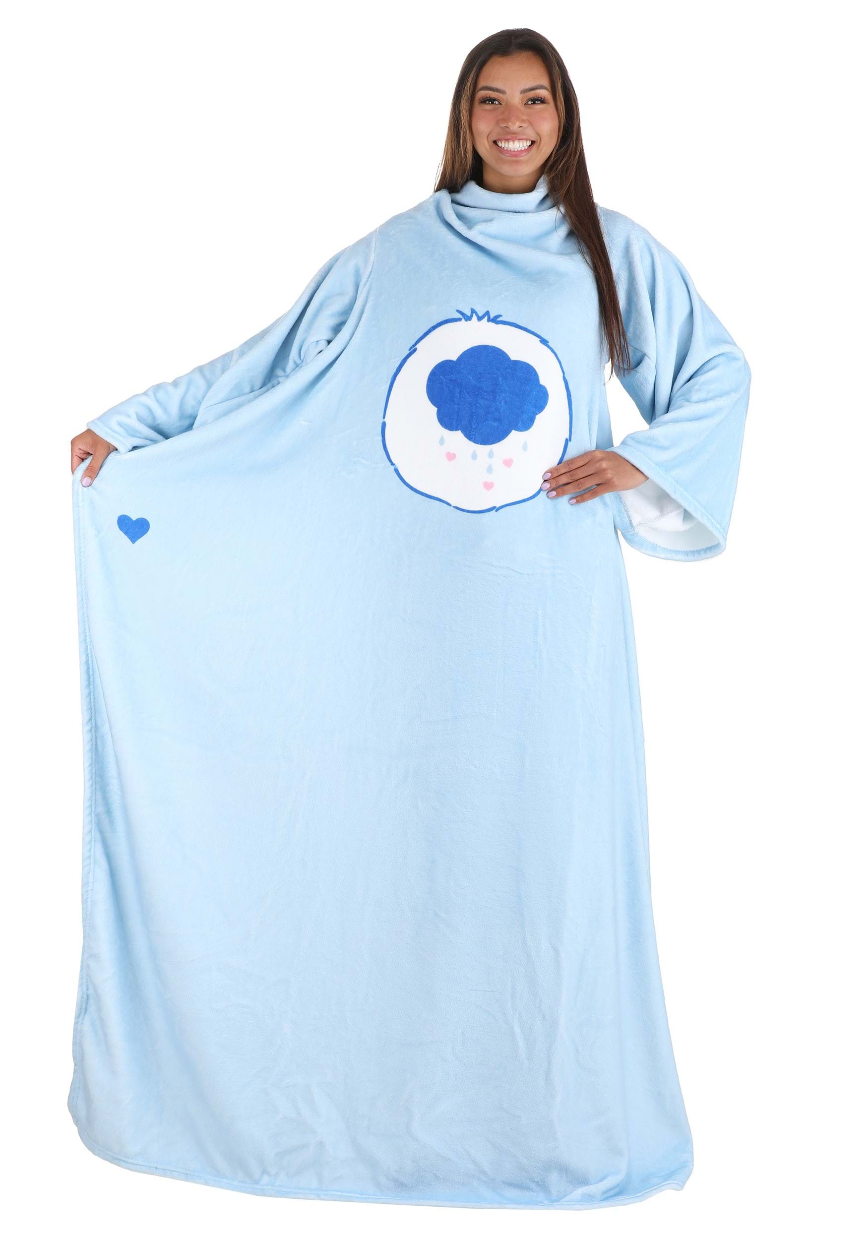 Care Bears Grumpy Bear Wearable Throw Blanket