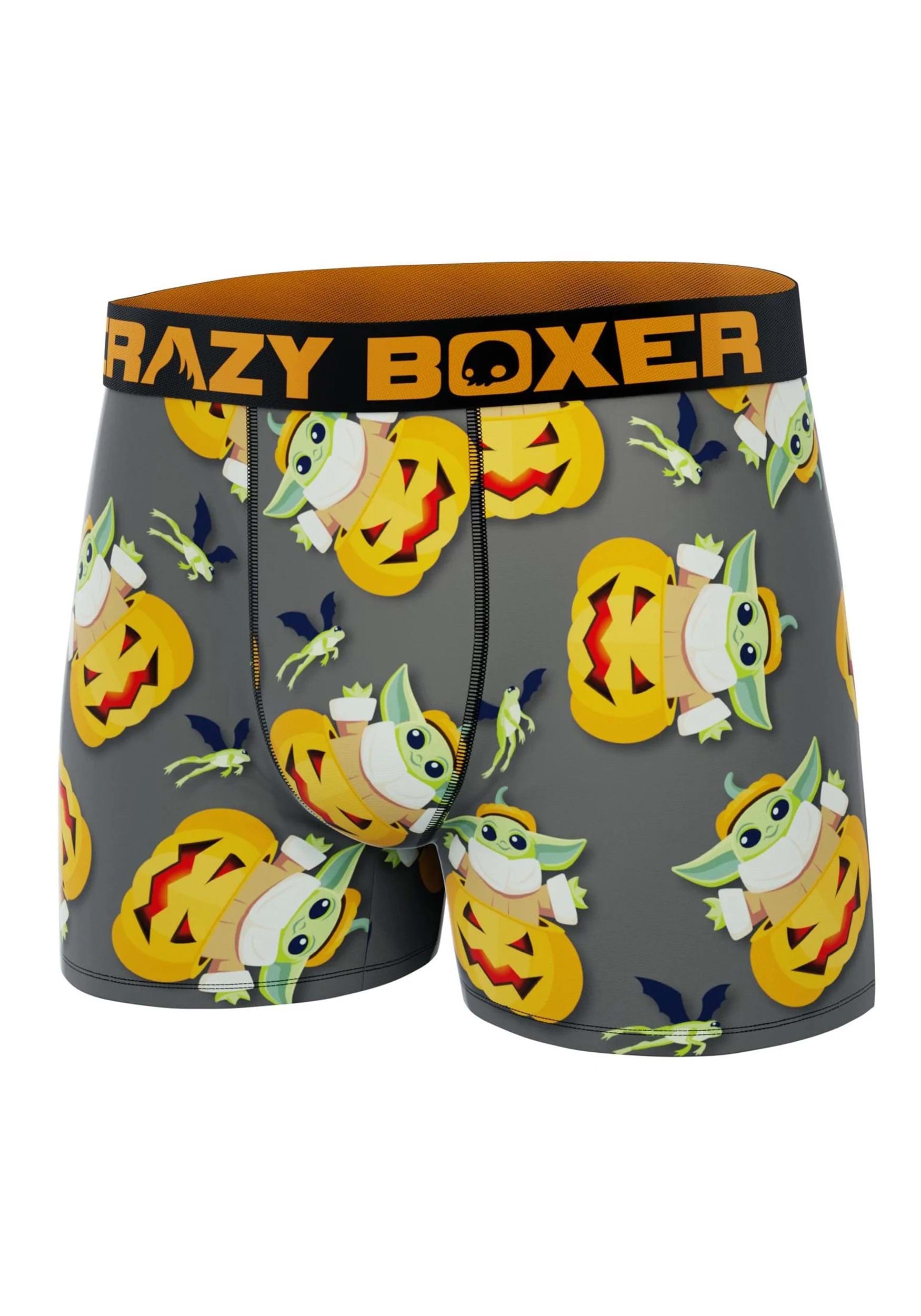 Crazy Boxer Mandalorian Halloween Boxer Briefs for Men 3 Crazy Boxer Mandalorian Halloween Boxer Briefs for Men