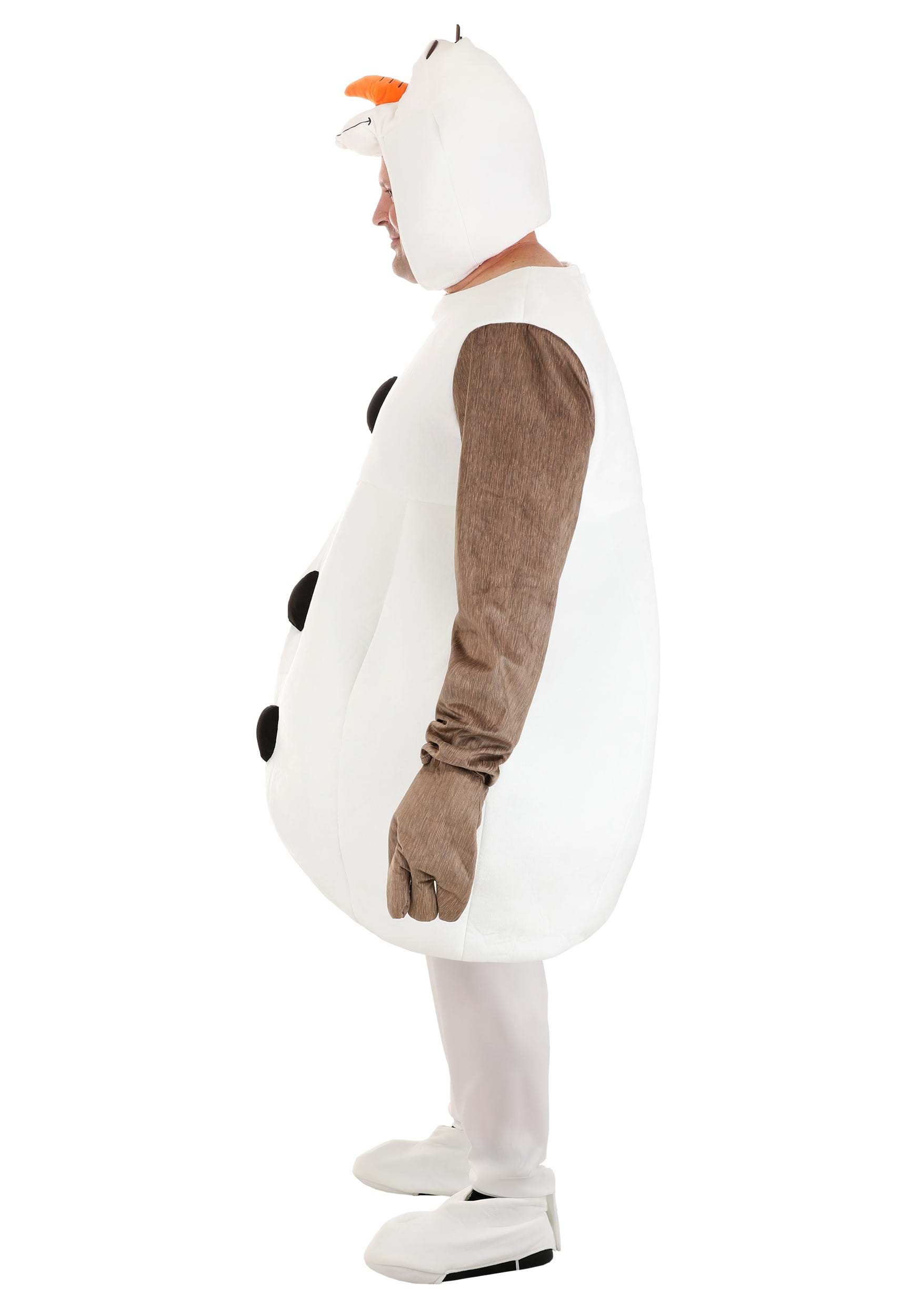Plus Size Olaf Frozen Costume for Adults 7 Plus Size Olaf Frozen Costume for Adults