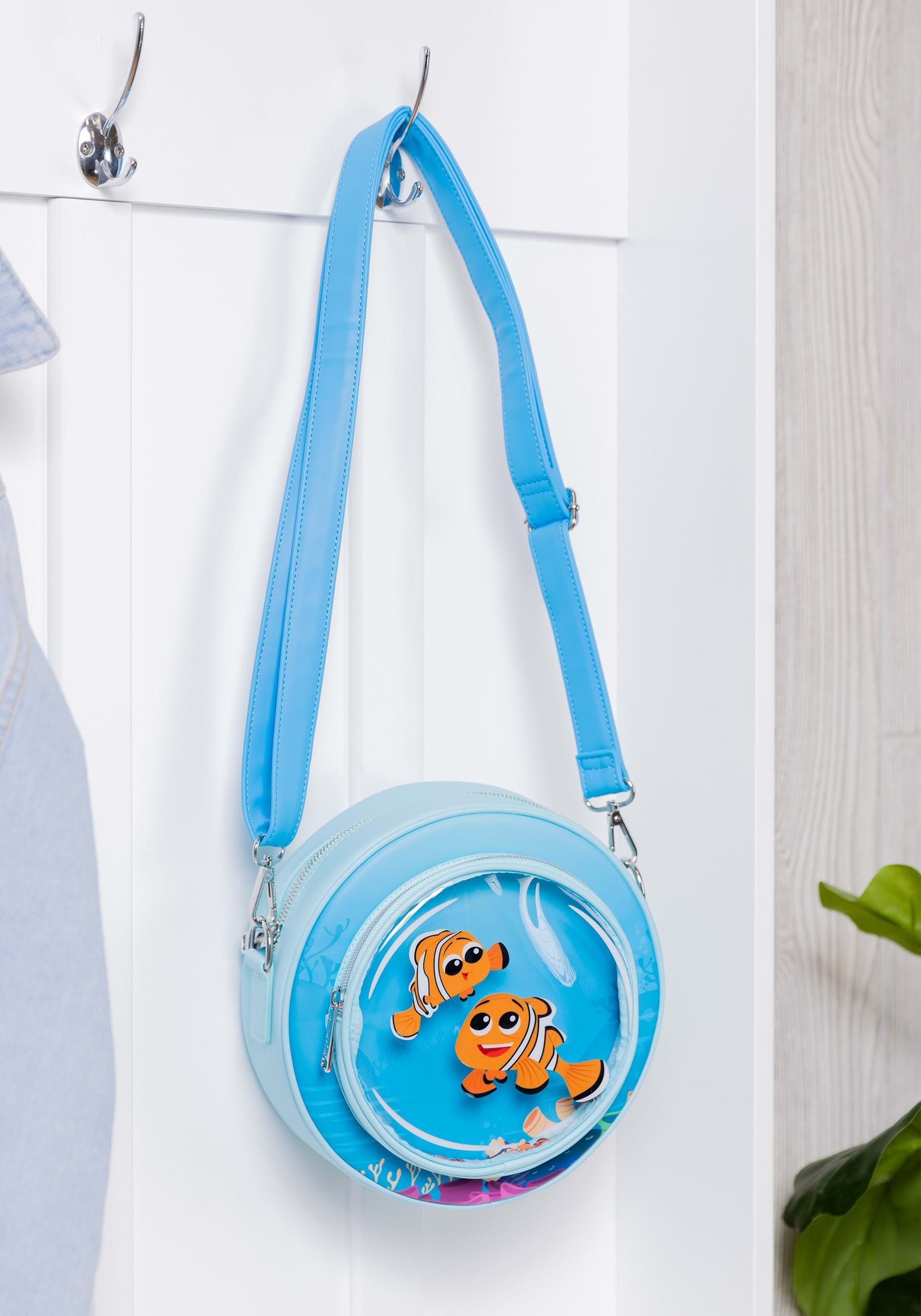 Loungefly Finding Nemo 20th Anniversary Bubble Pocket Crossbody Bag