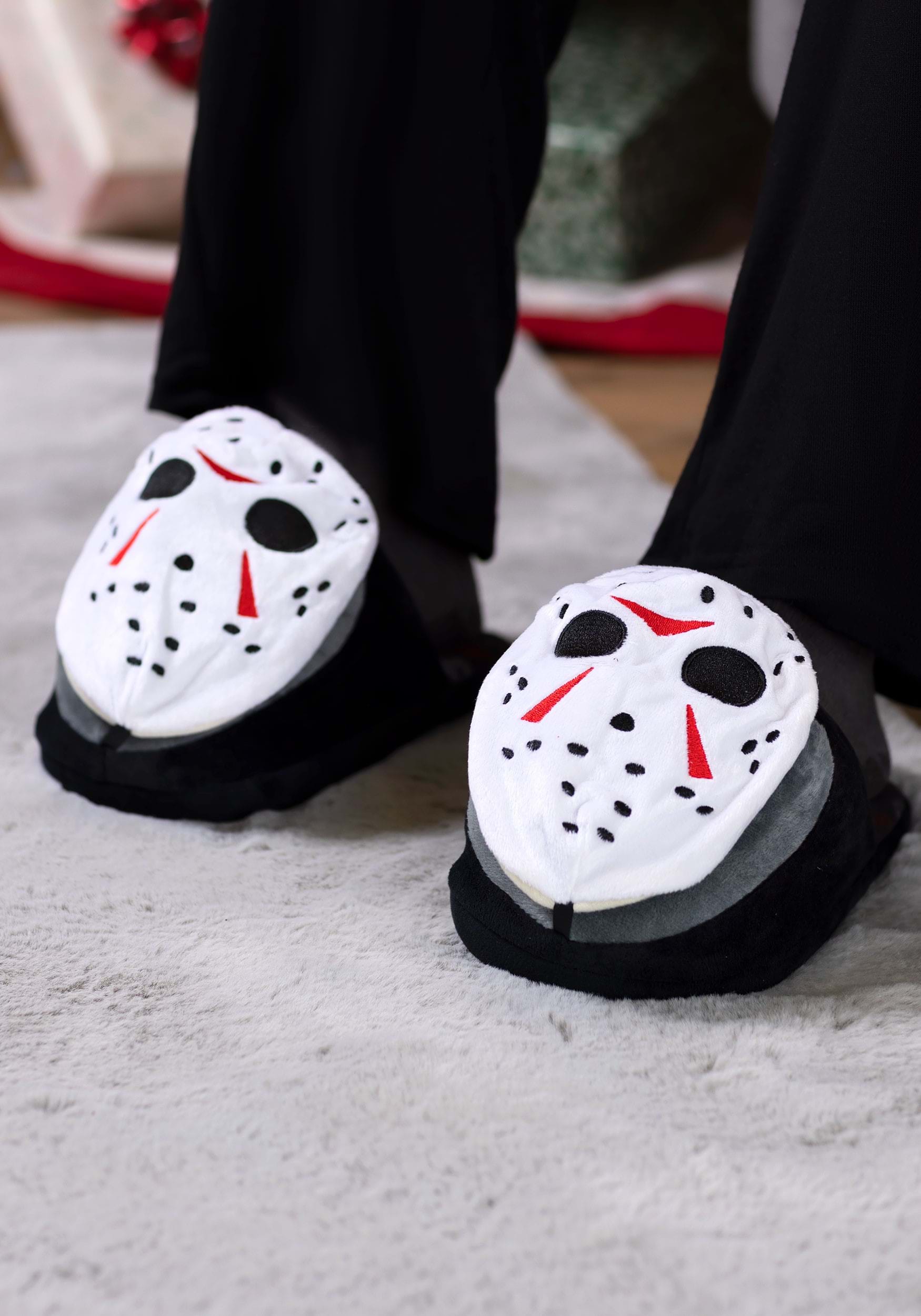 Friday the 13th Jason Slippers for Adults