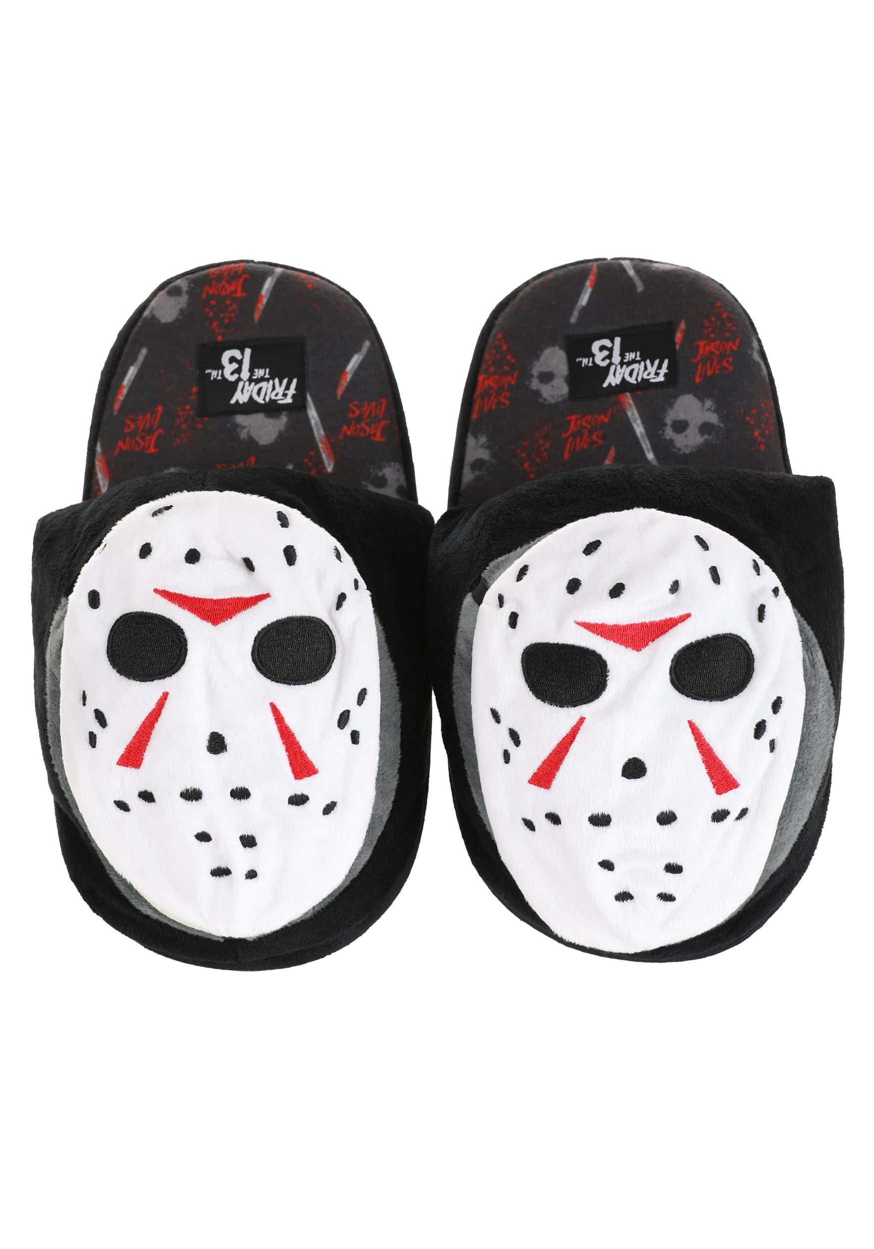Friday the 13th Jason Slippers for Adults
