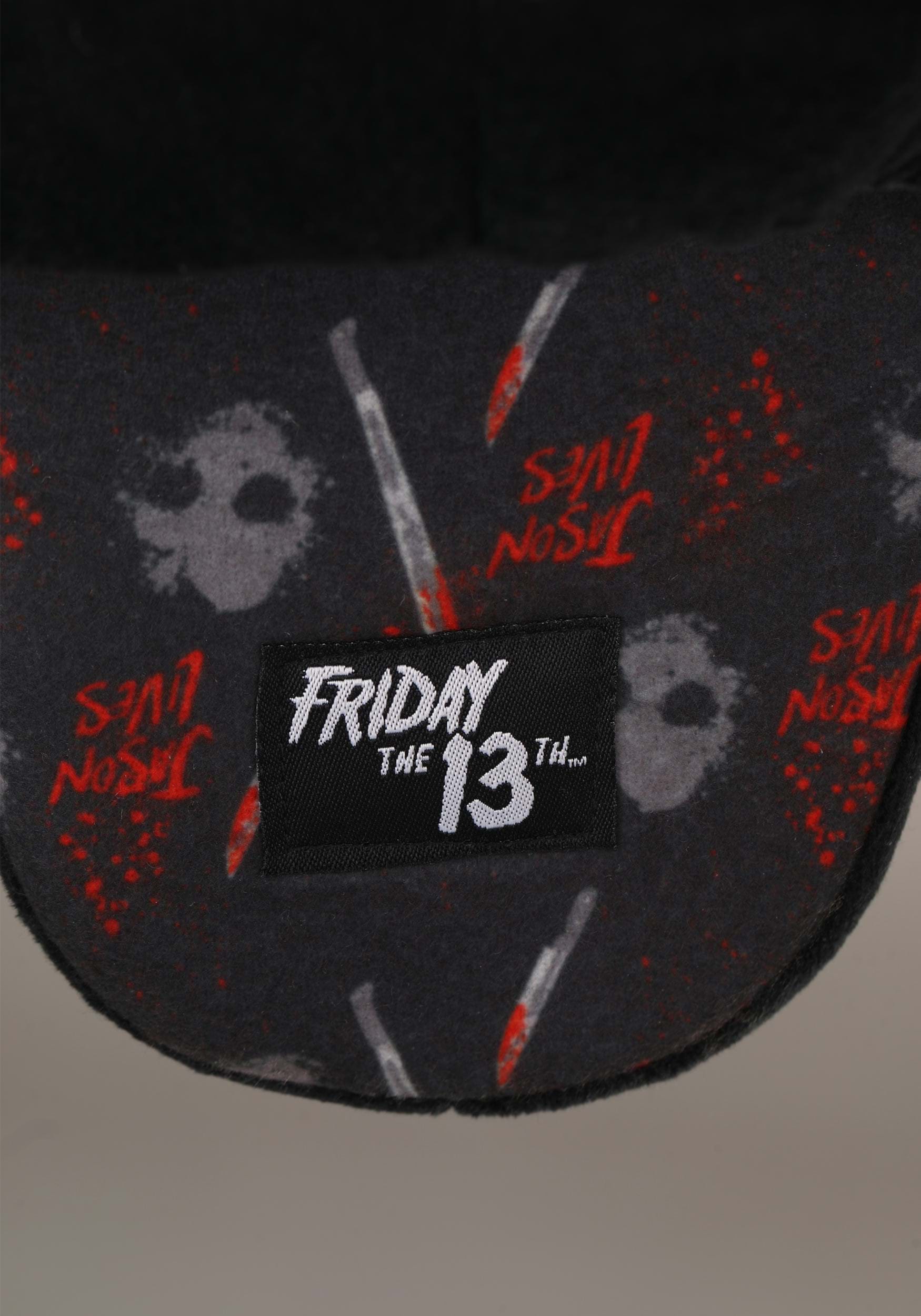 Friday the 13th Jason Slippers for Adults