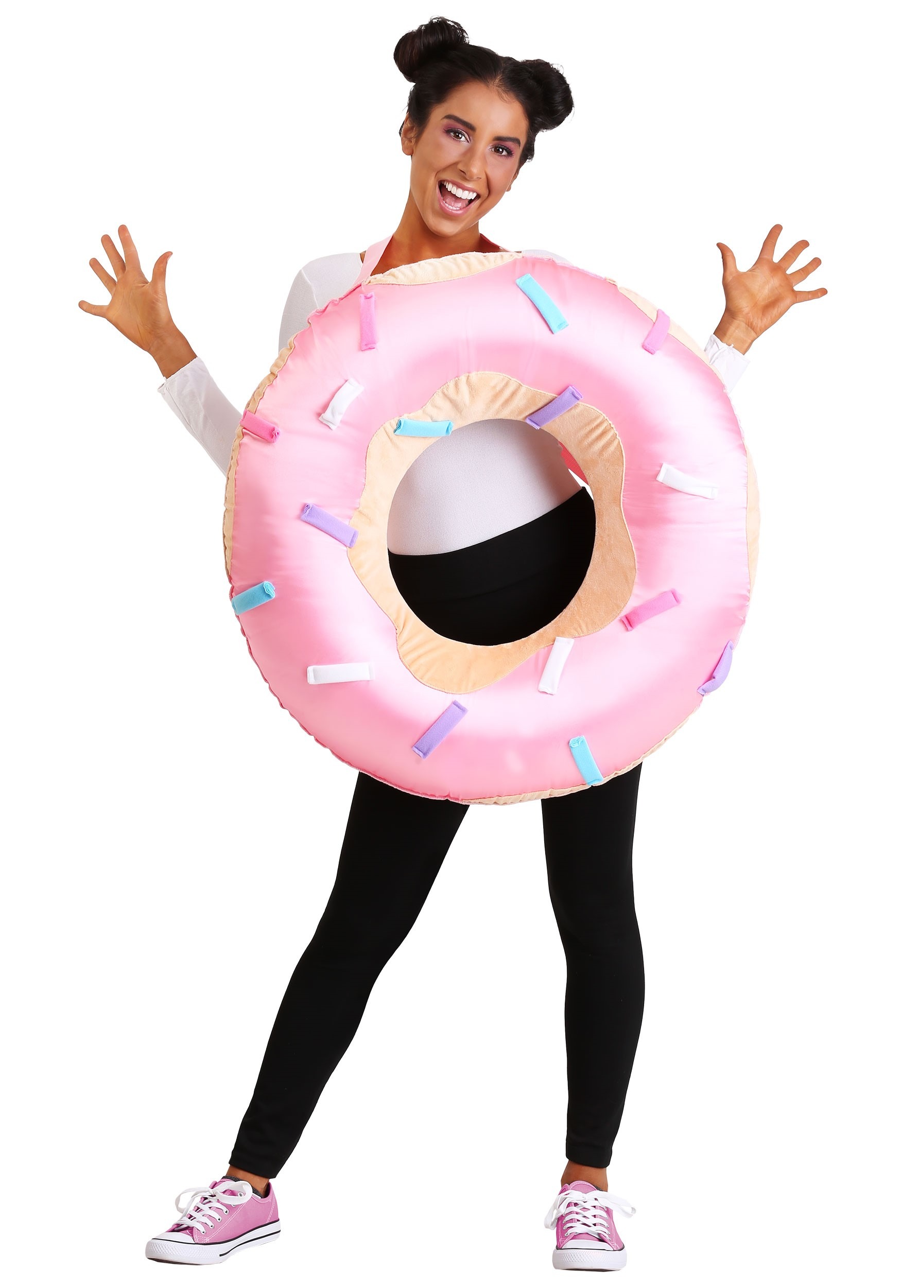 Pink Donut Adult Costume