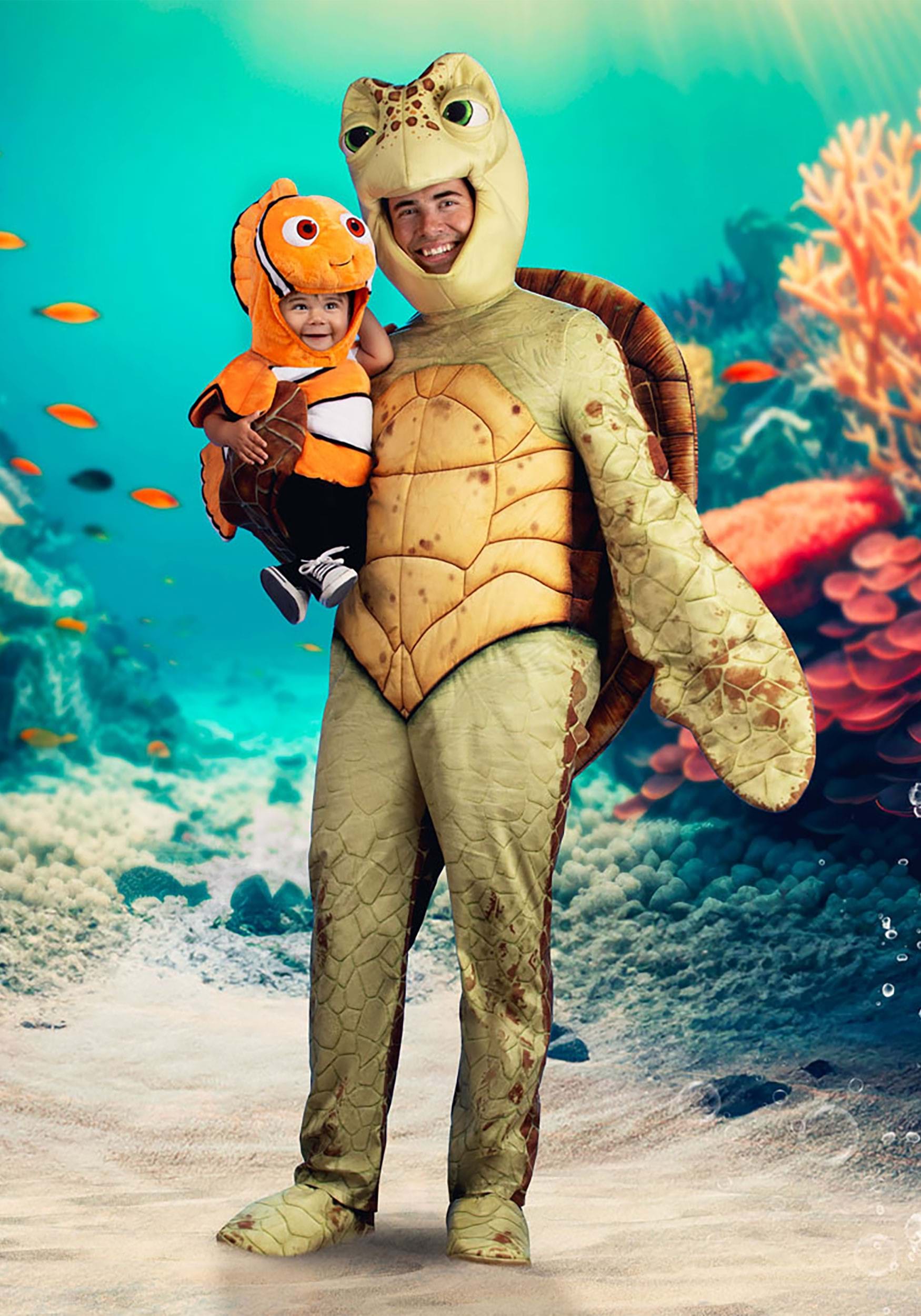 Plus Size Disney and Pixar Finding Nemo Crush Costume for Men