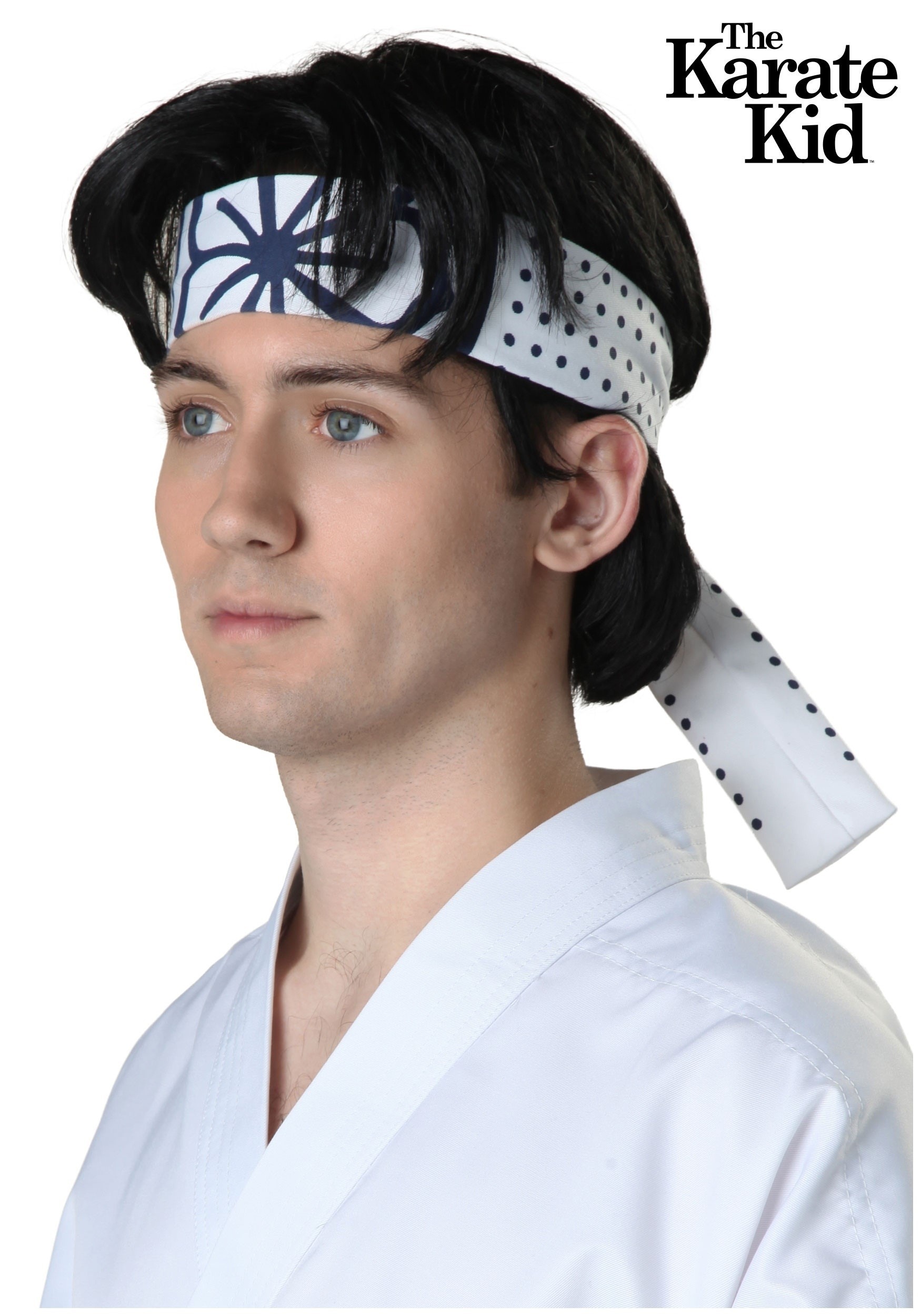 Karate Kid Daniel San Costume Wig for Men 1 Karate Kid Daniel San Costume Wig for Men
