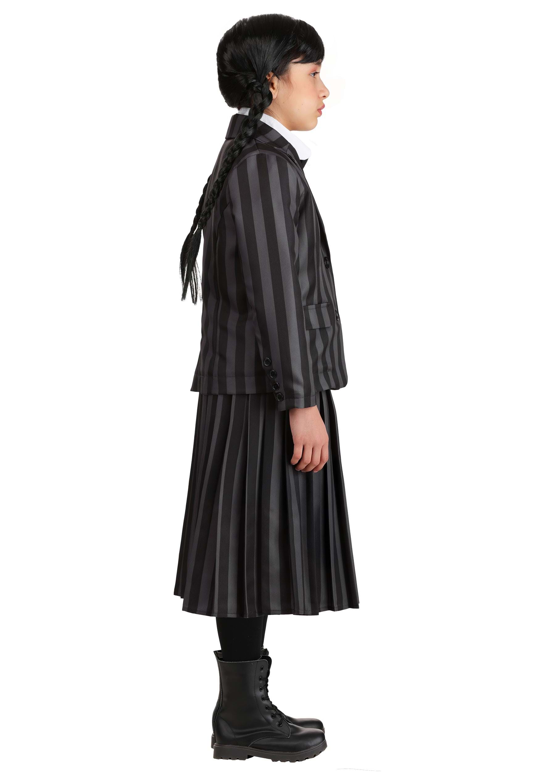 Nevermore Academy Wednesday Girl's Costume