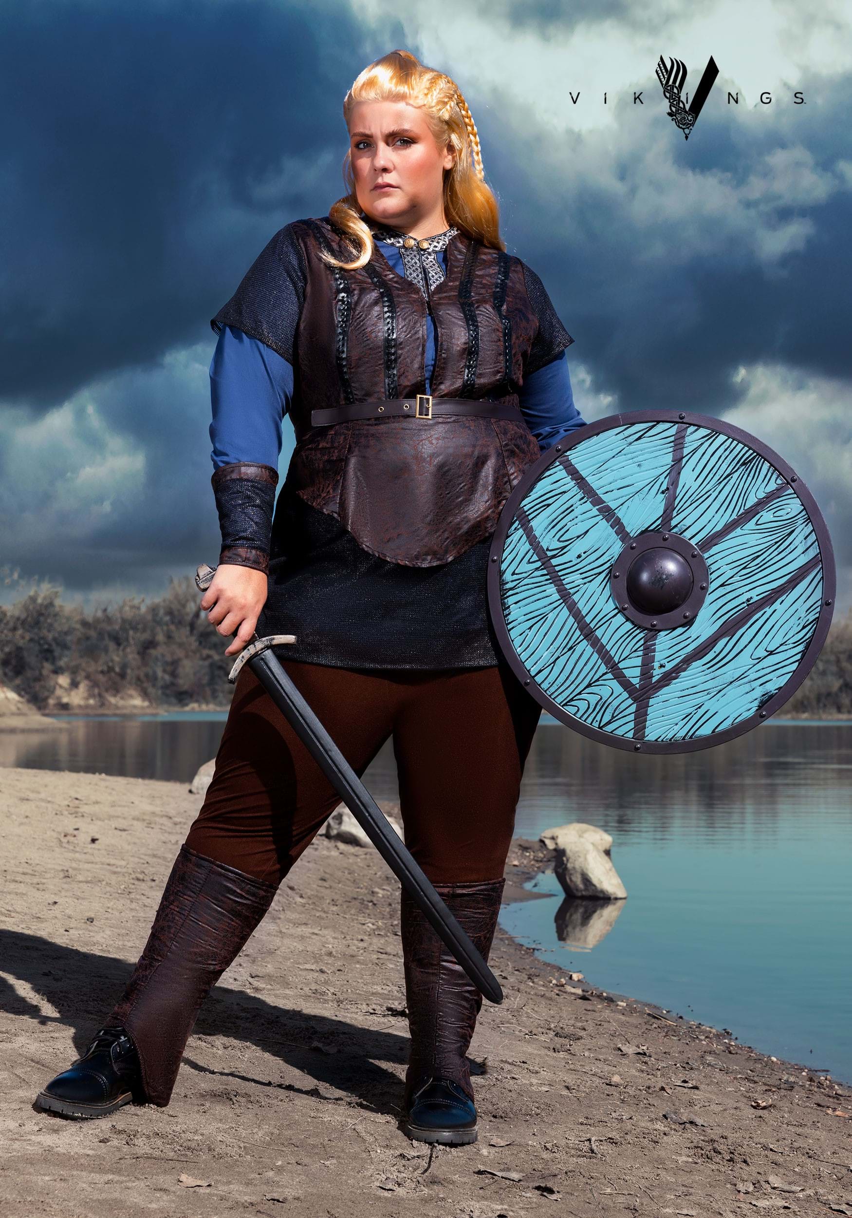 Plus Size Vikings Lagertha Lothbrok Women's Costume