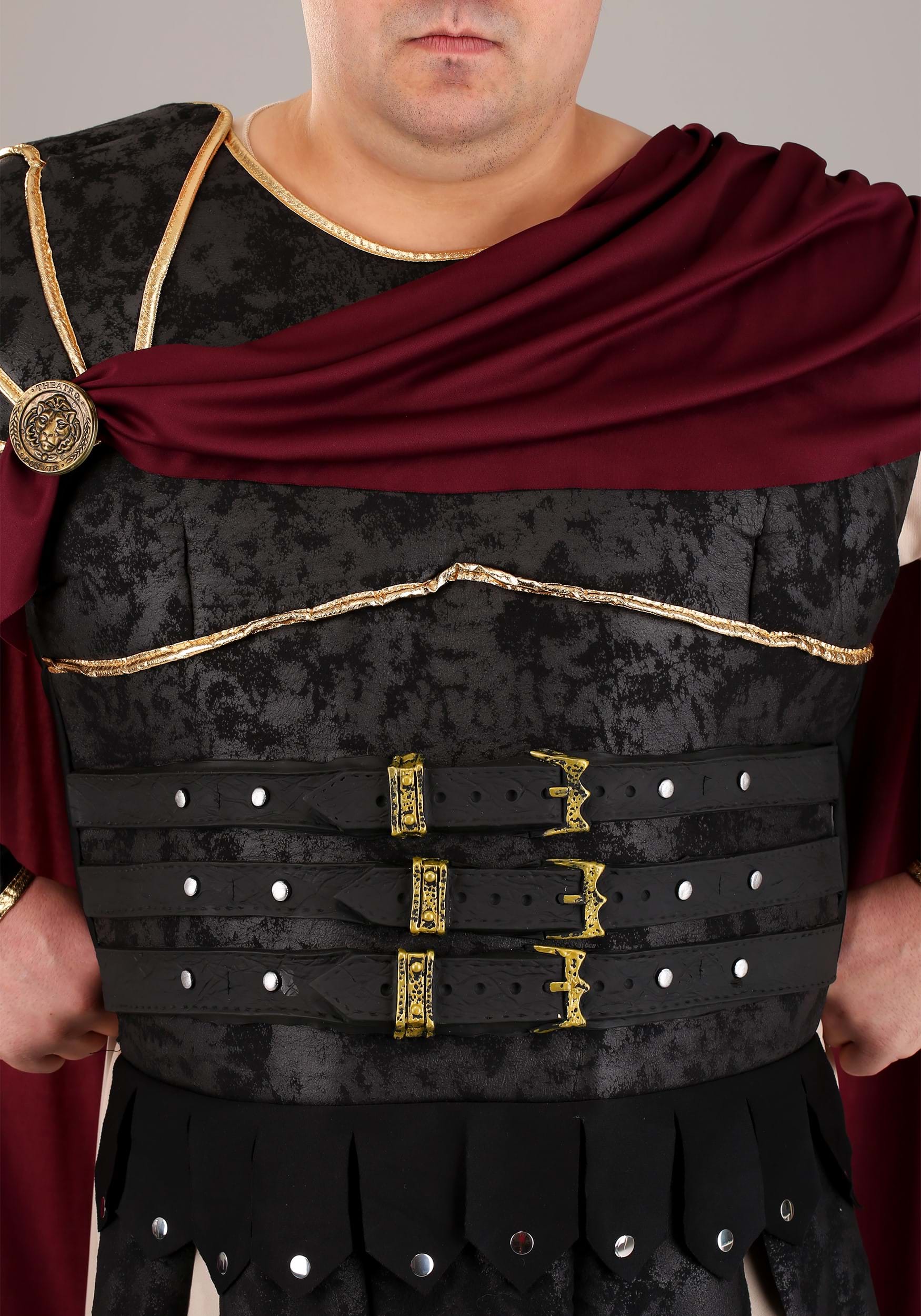 Men's Plus Size Roman Gladiator Costume