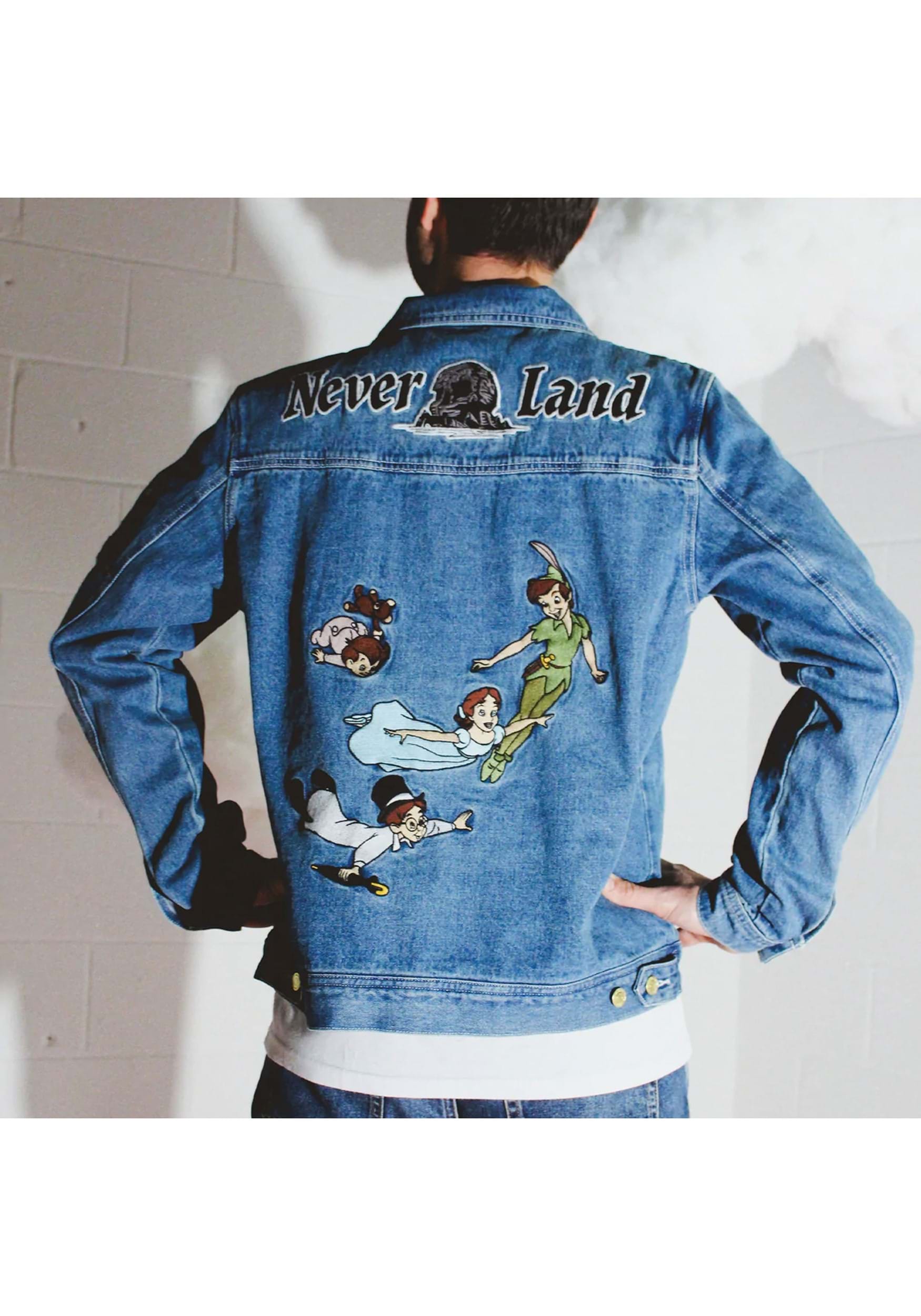 Cakeworthy Never Land Denim Jacket for Adults