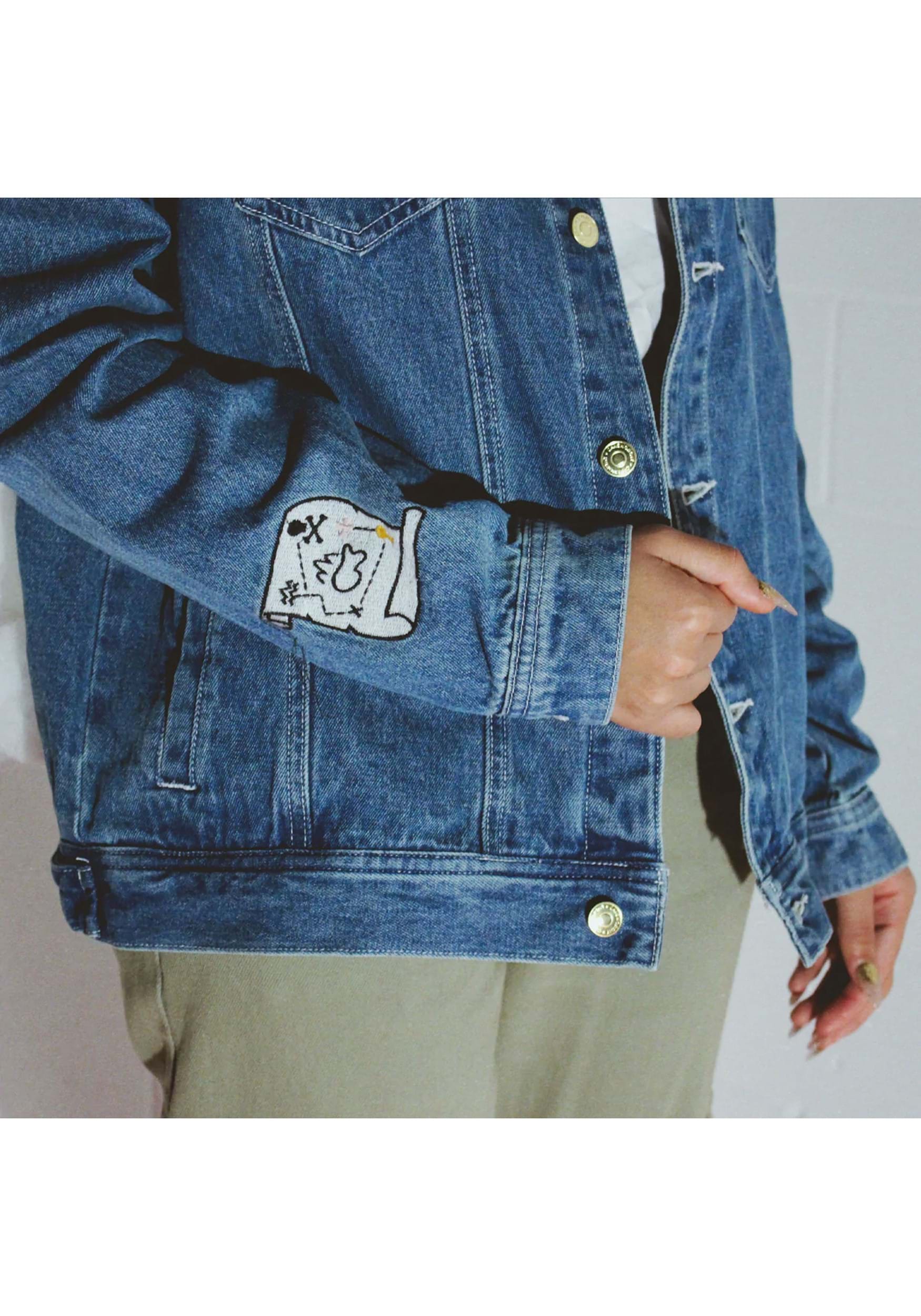 Cakeworthy Never Land Denim Jacket for Adults
