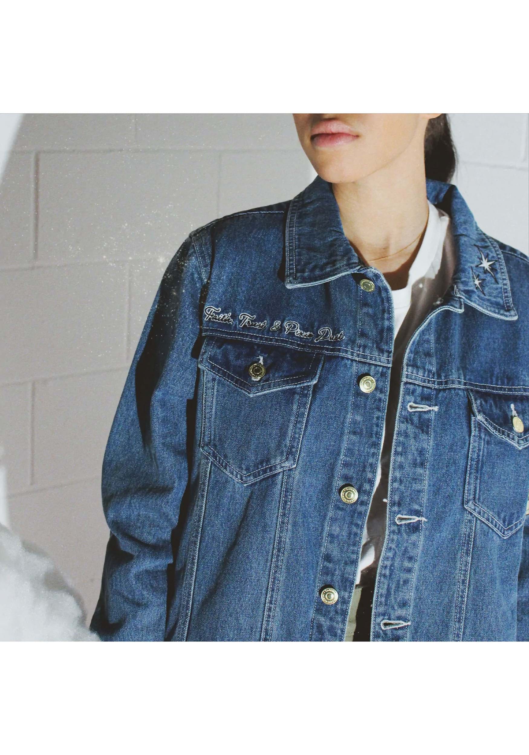 Cakeworthy Never Land Denim Jacket for Adults