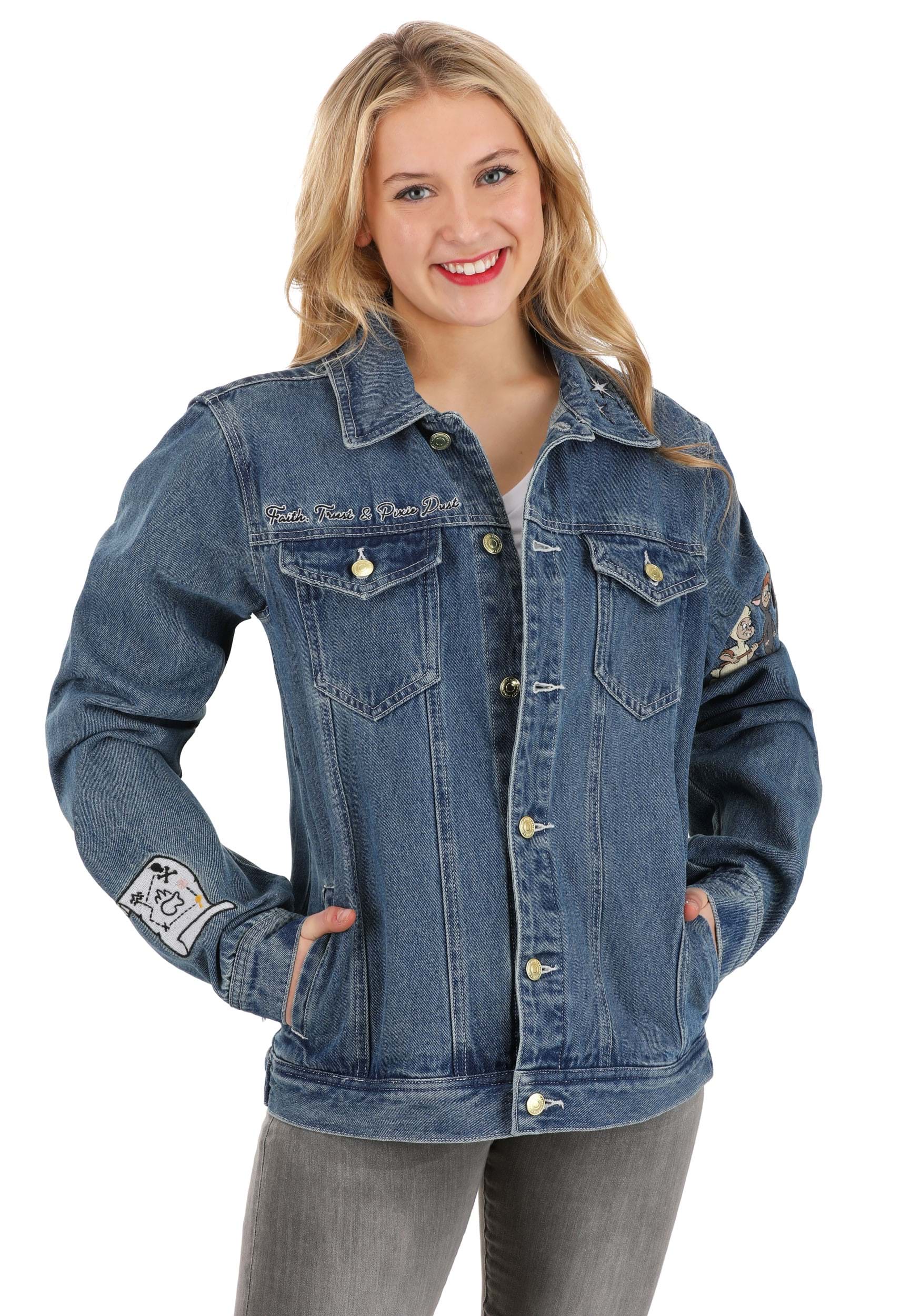 Cakeworthy Never Land Denim Jacket for Adults