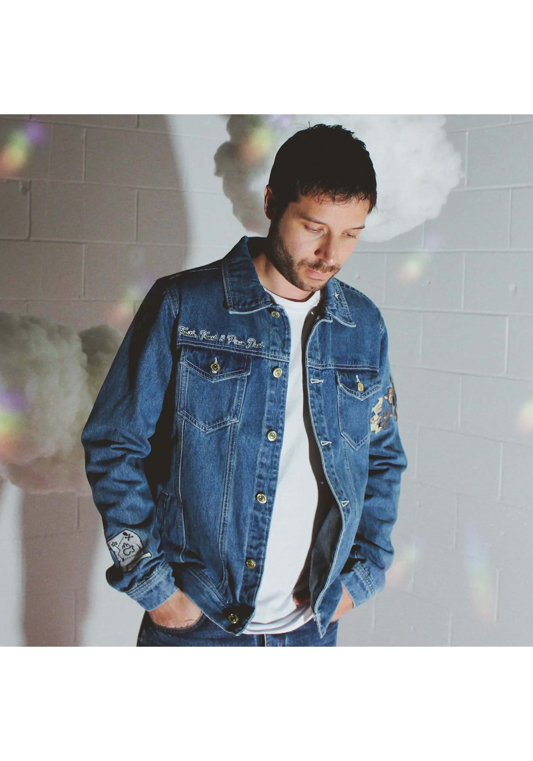 Cakeworthy Never Land Denim Jacket for Adults