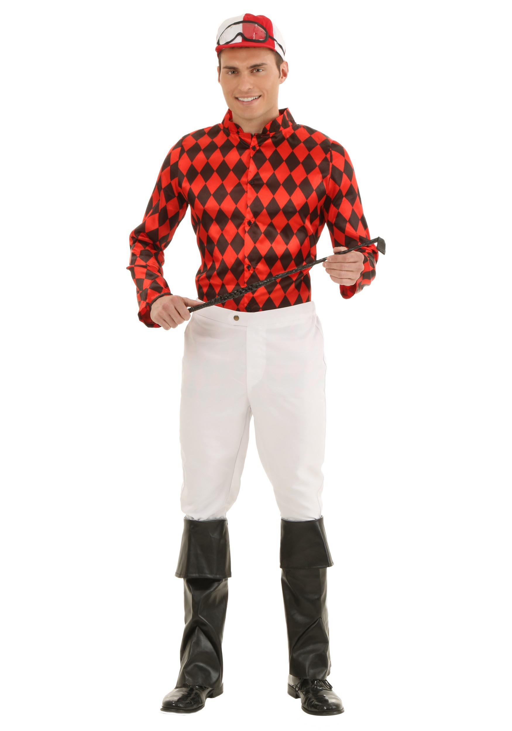 Plus Size Men's Horse Jockey Costume