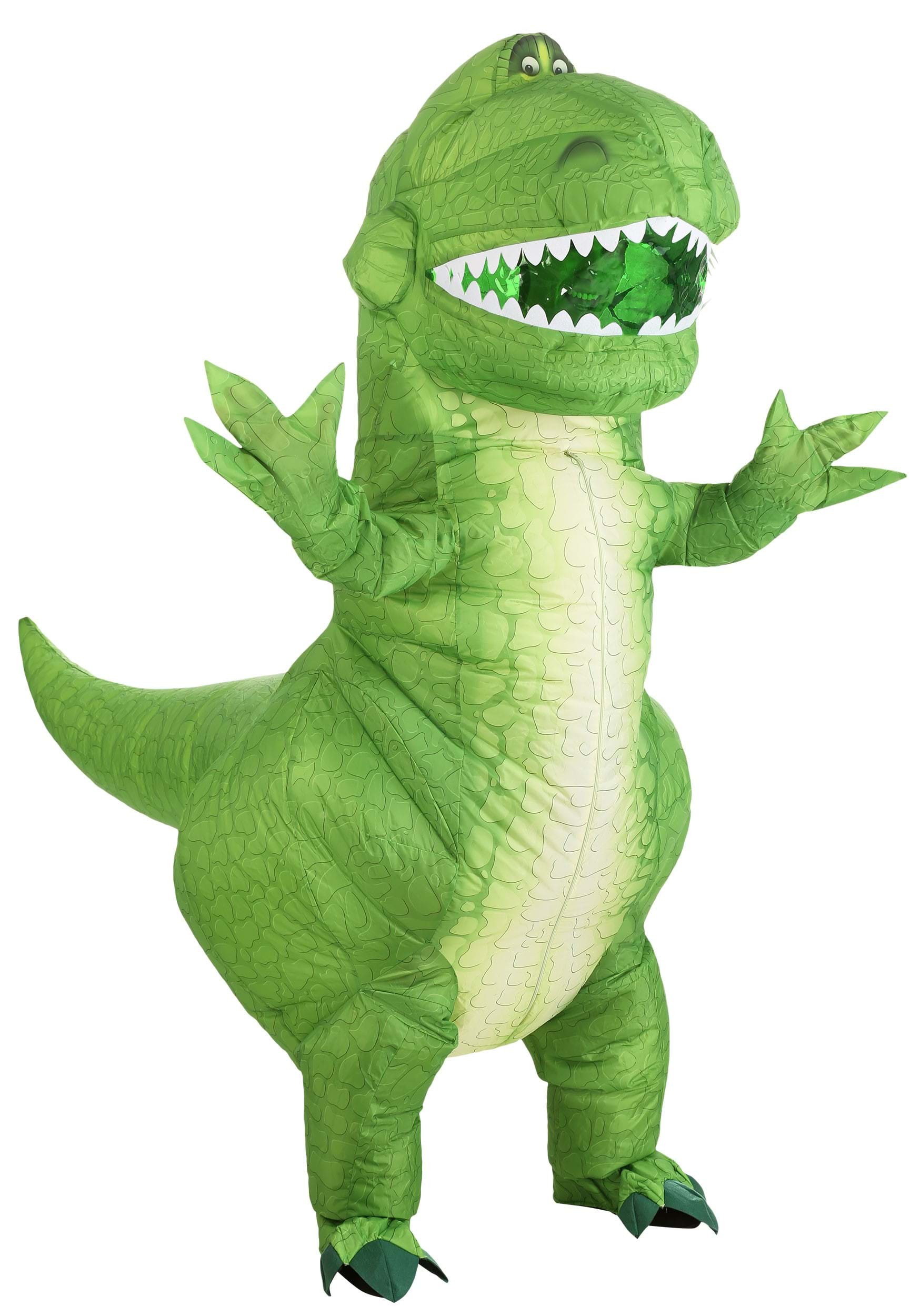 Toy Story Rex Adult Inflatable Costume 12 Toy Story Rex Adult Inflatable Costume