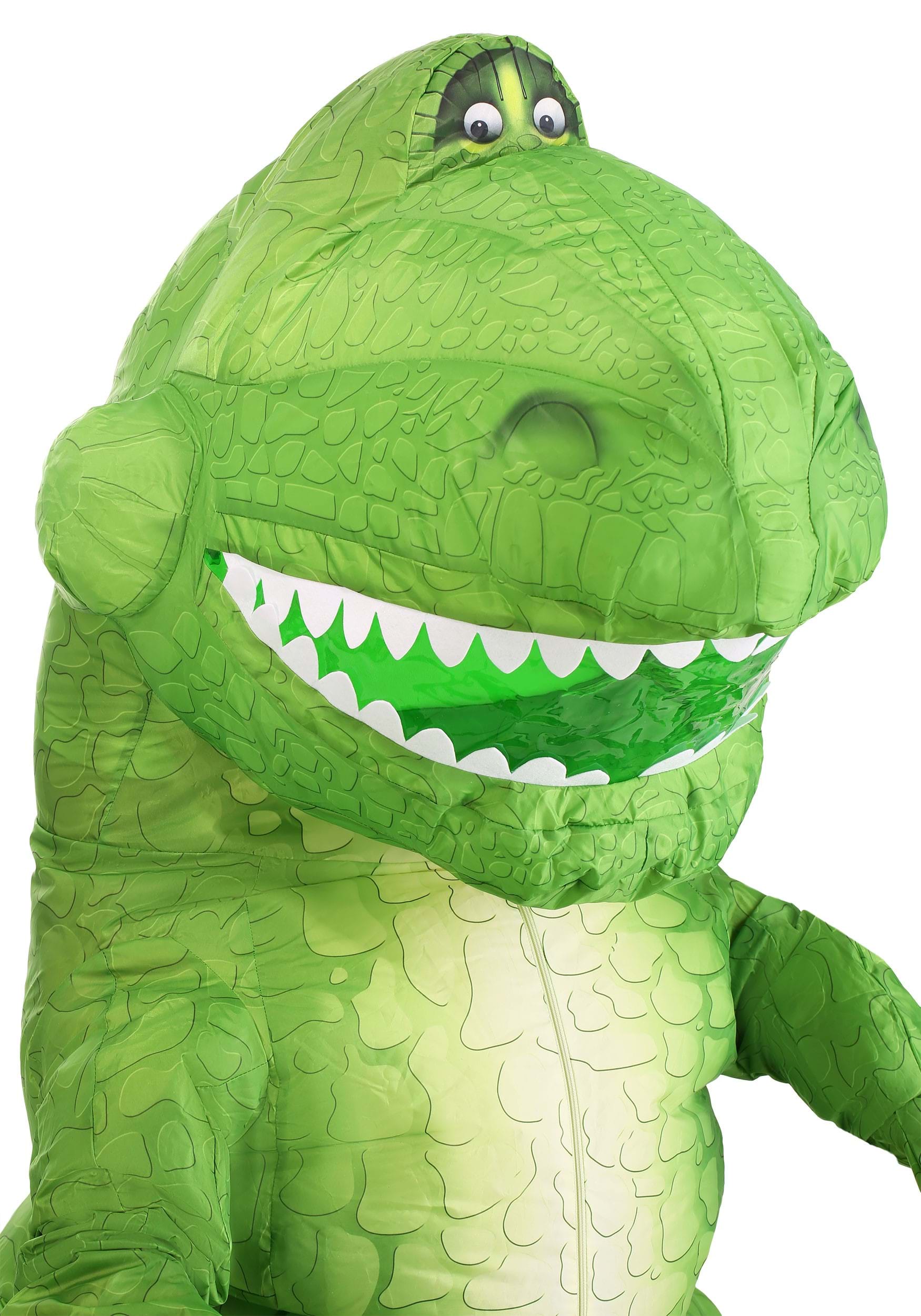 Toy Story Rex Adult Inflatable Costume 3 Toy Story Rex Adult Inflatable Costume