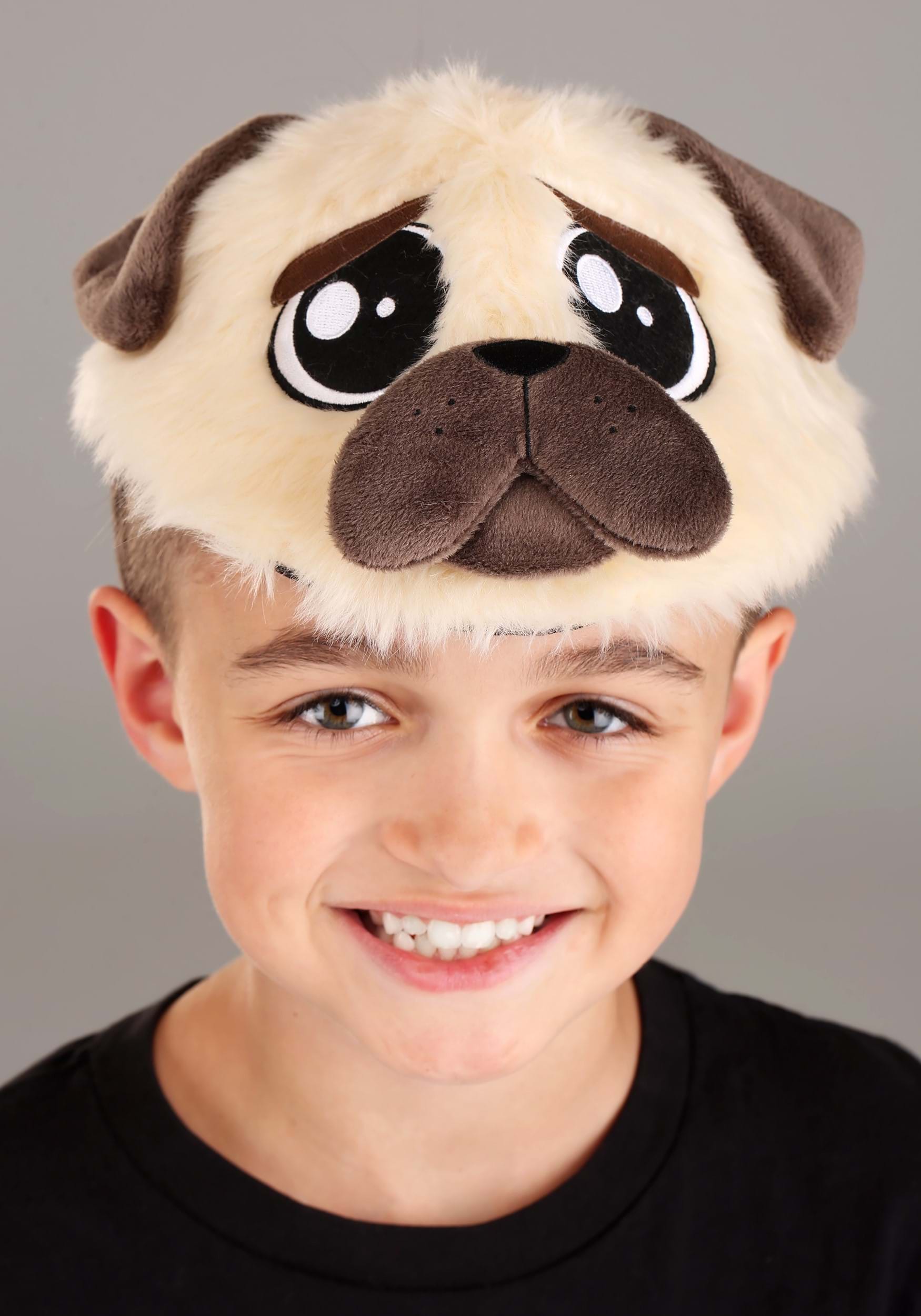 Pug Plush Headband And Tail Kit 6 Pug Plush Headband And Tail Kit