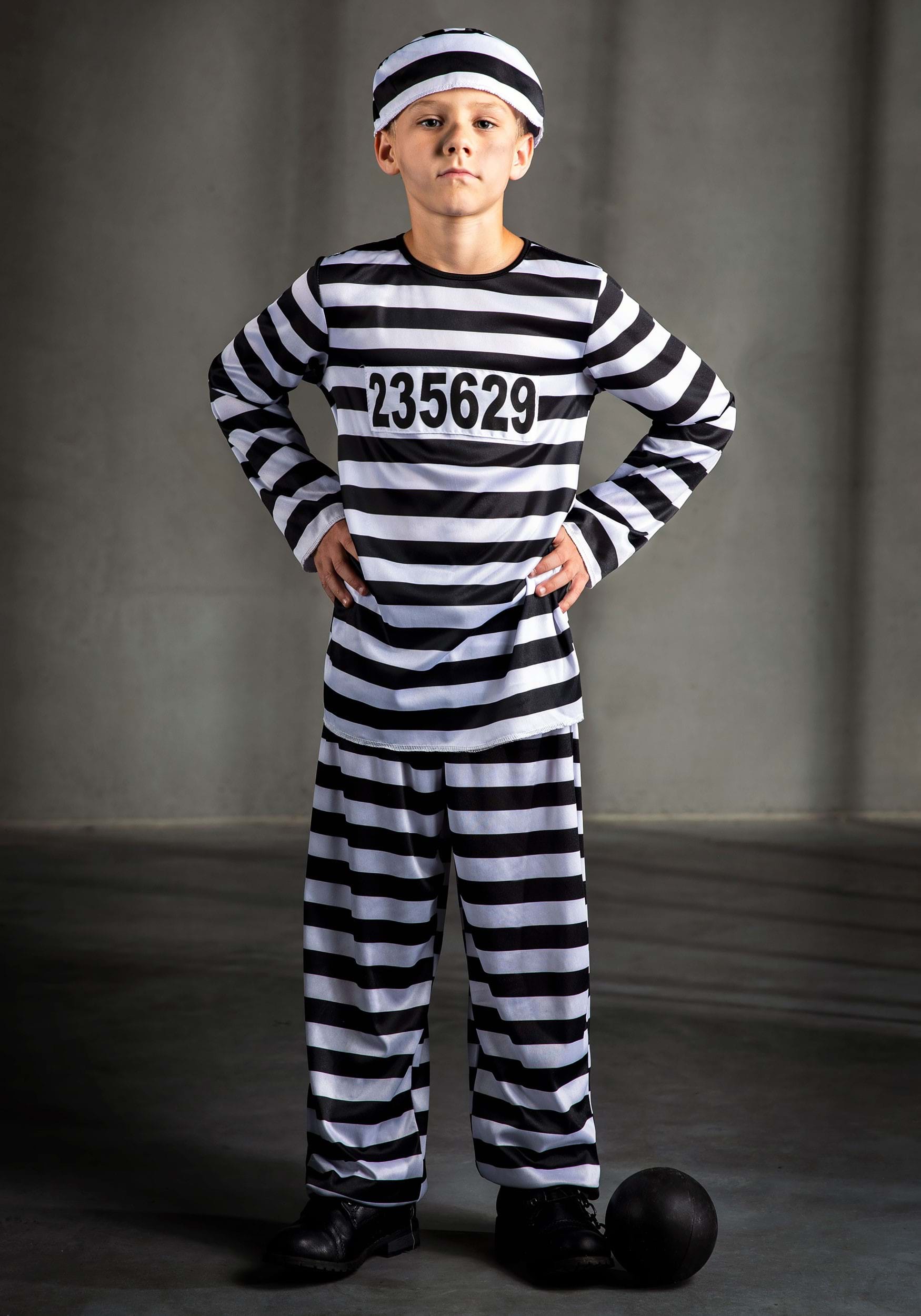 Prisoner Costume for Boys