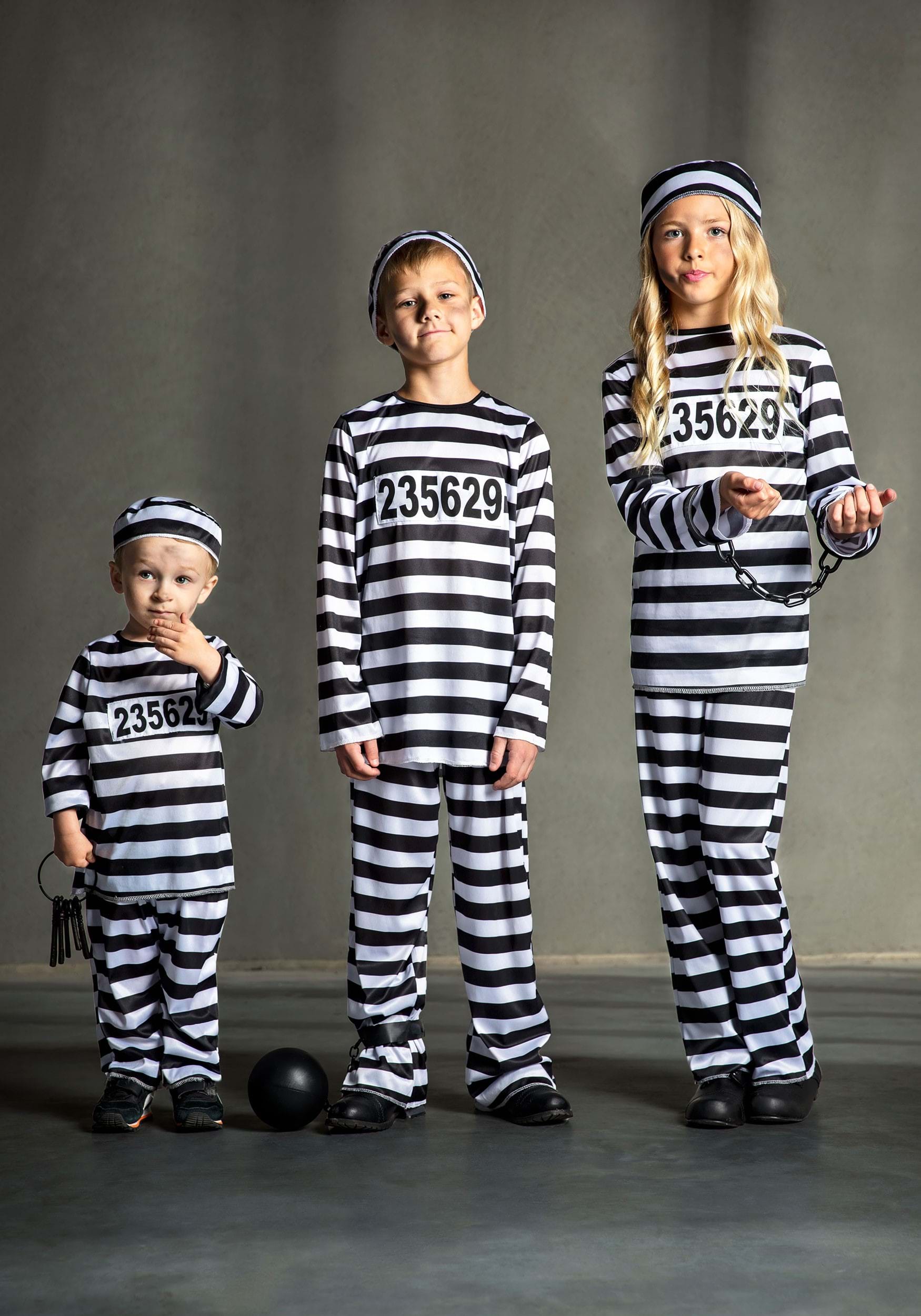 Prisoner Costume for Boys