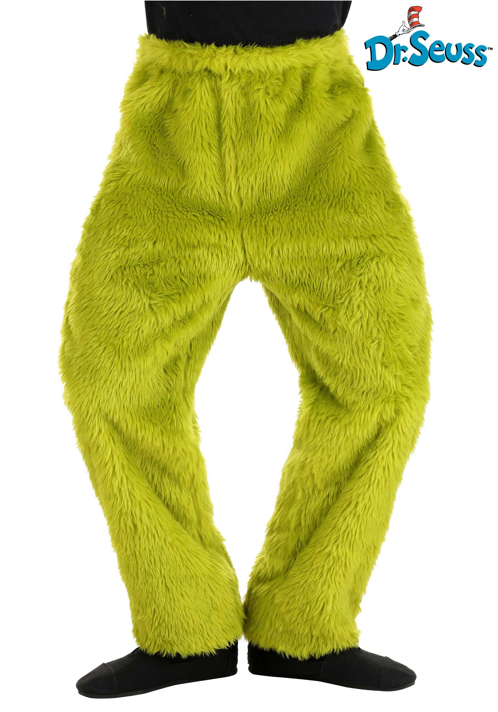 Dr. Seuss Grinch Fur Pants for Adults 1 Dr. Seuss Grinch Fur Pants for Adults