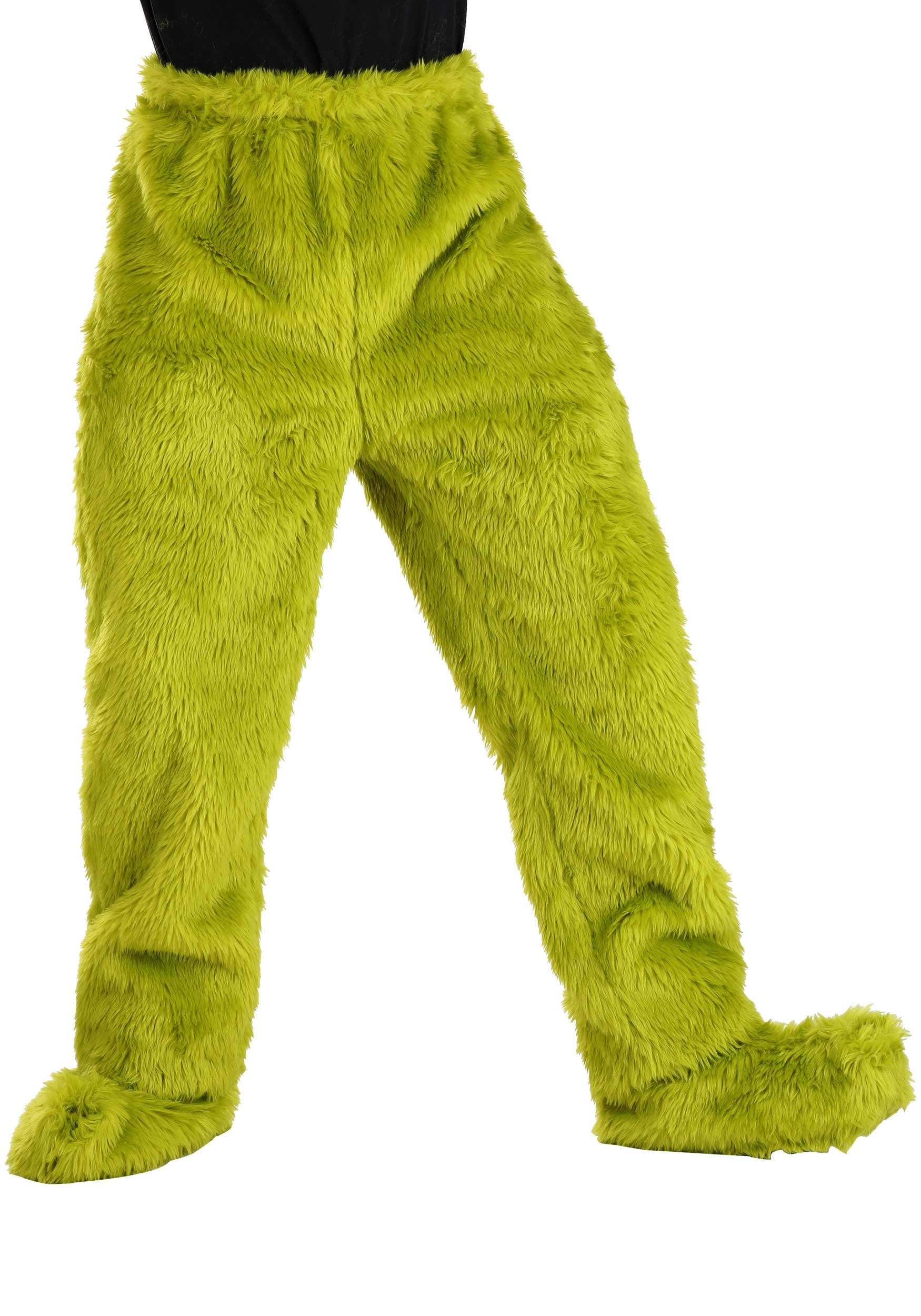 Dr. Seuss Grinch Fur Pants for Adults 2 Dr. Seuss Grinch Fur Pants for Adults