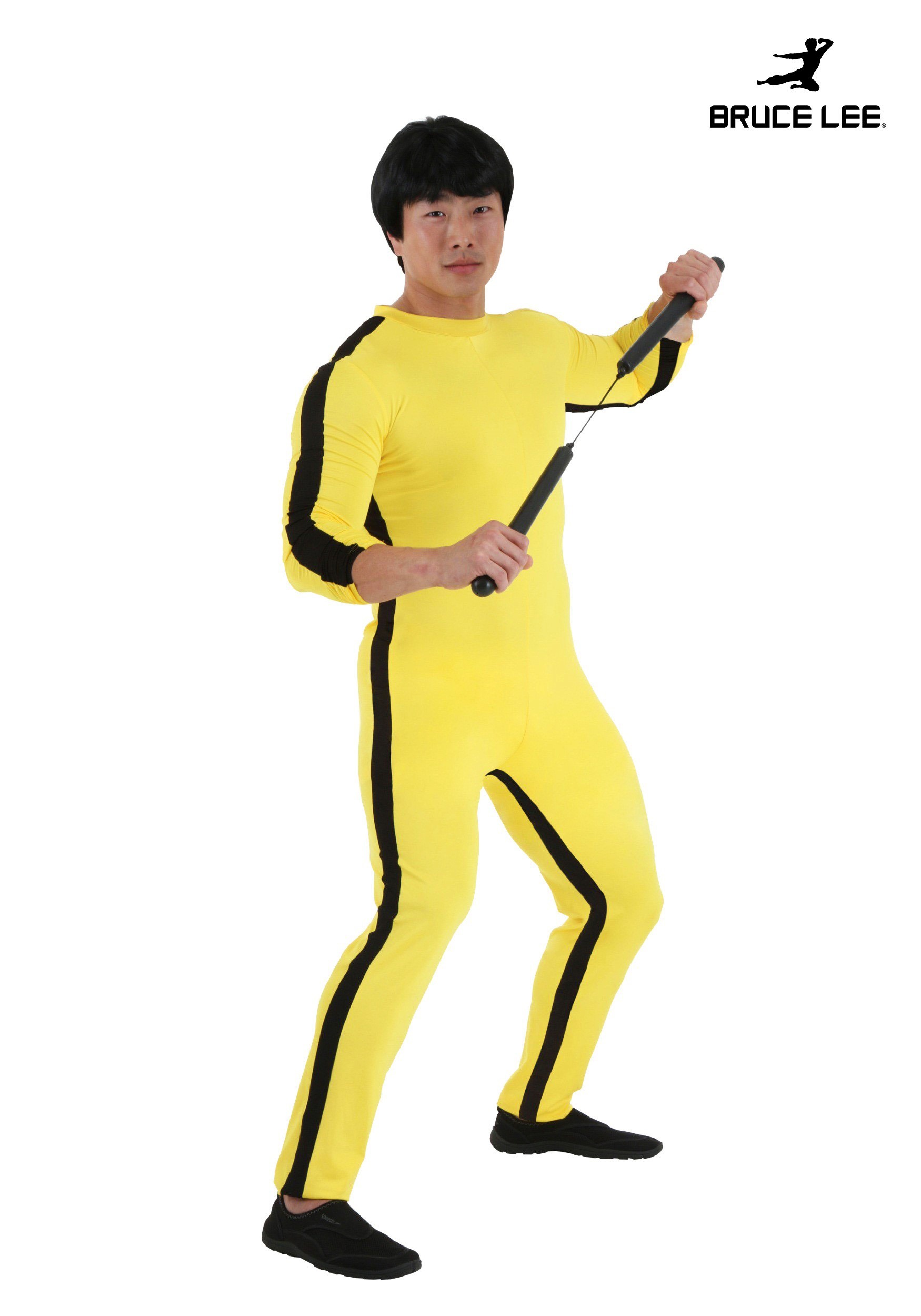 Bruce Lee Costume with Wig