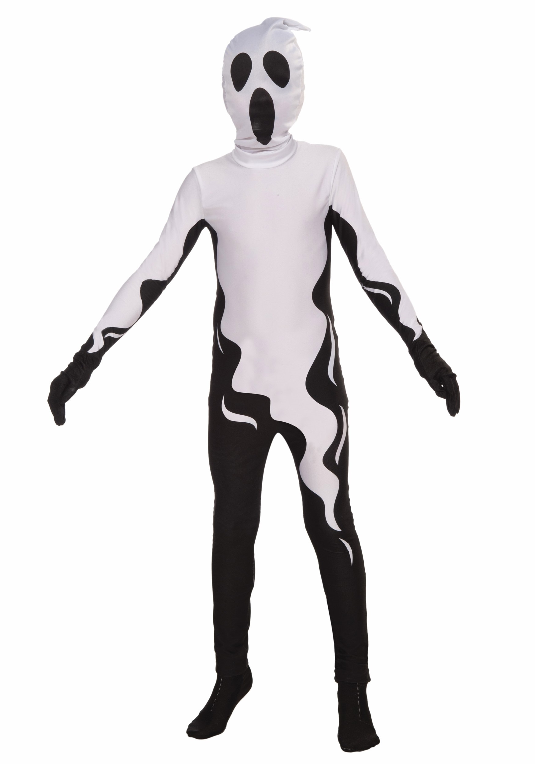 Floating Ghost Skin Suit Costume for Kids