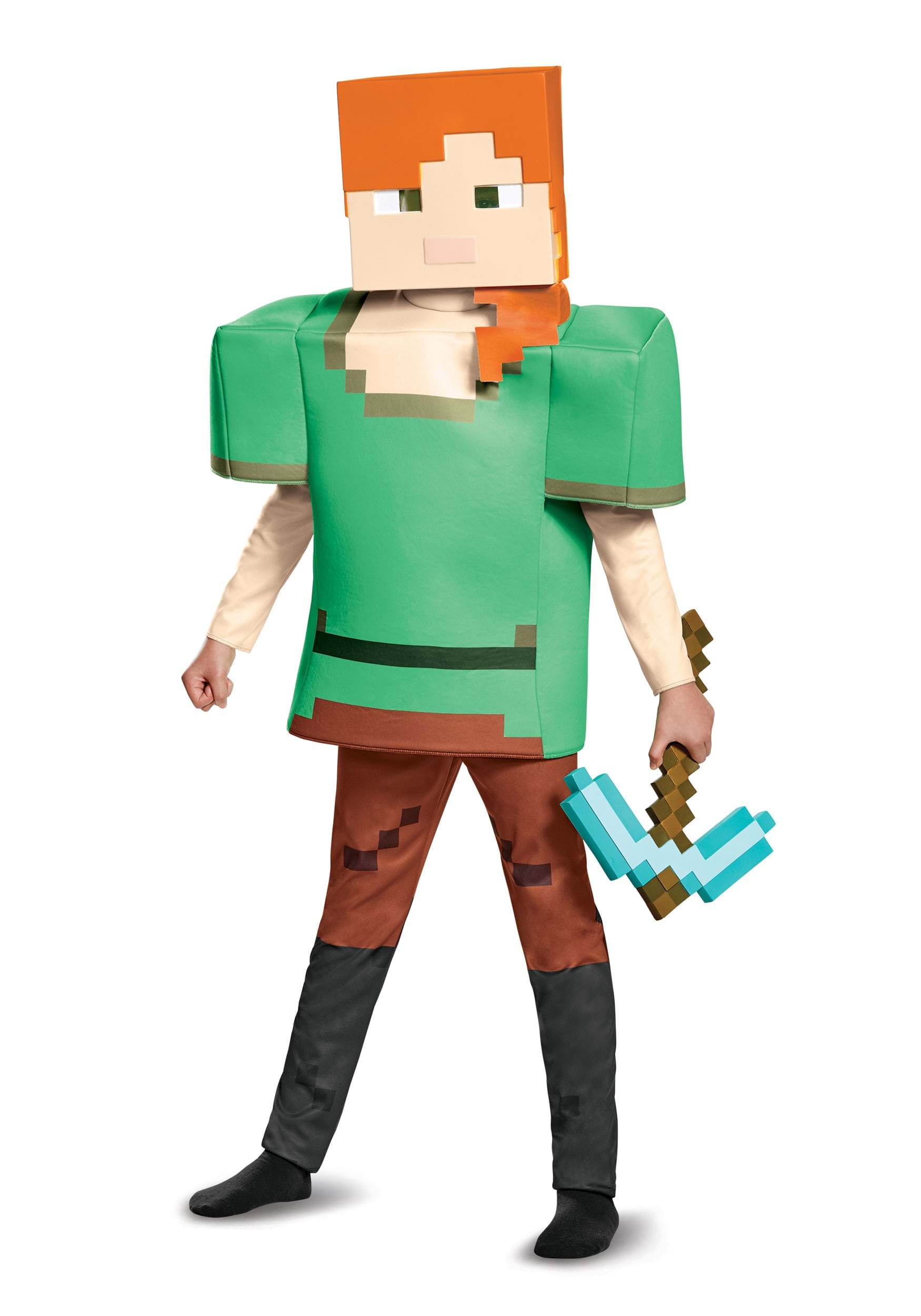 Minecraft Alex Girl's Deluxe Costume