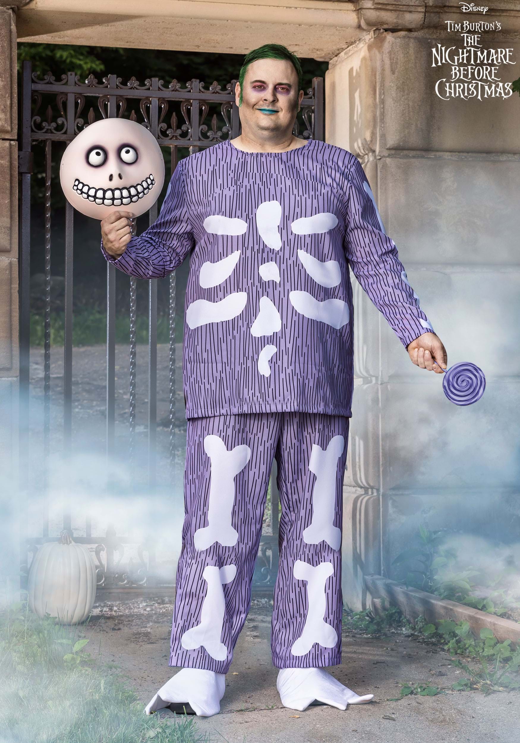 Disney Nightmare Before Christmas Adult Plus Size Barrel Costume