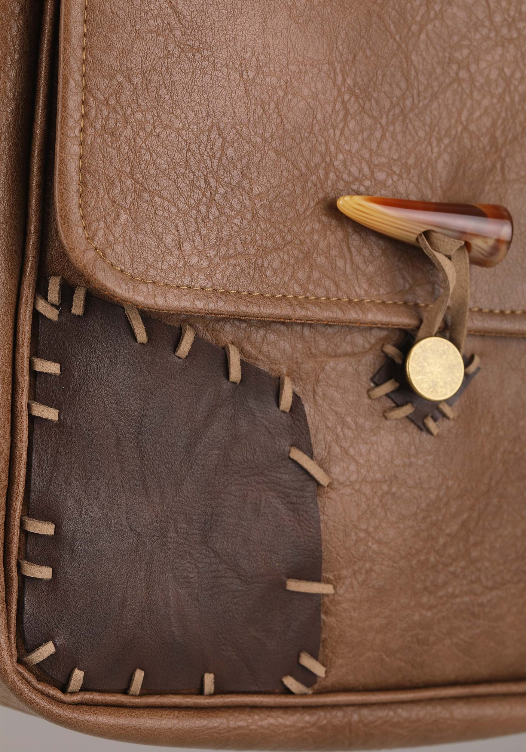 Disney Tangled Flynn Rider Brown Satchel