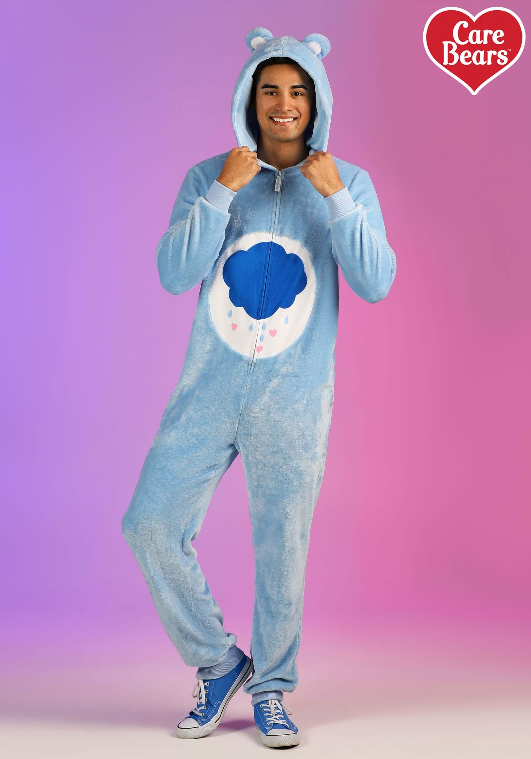 Grumpy Bear Care Bear Onesie for Adults 1 Grumpy Bear Care Bear Onesie for Adults