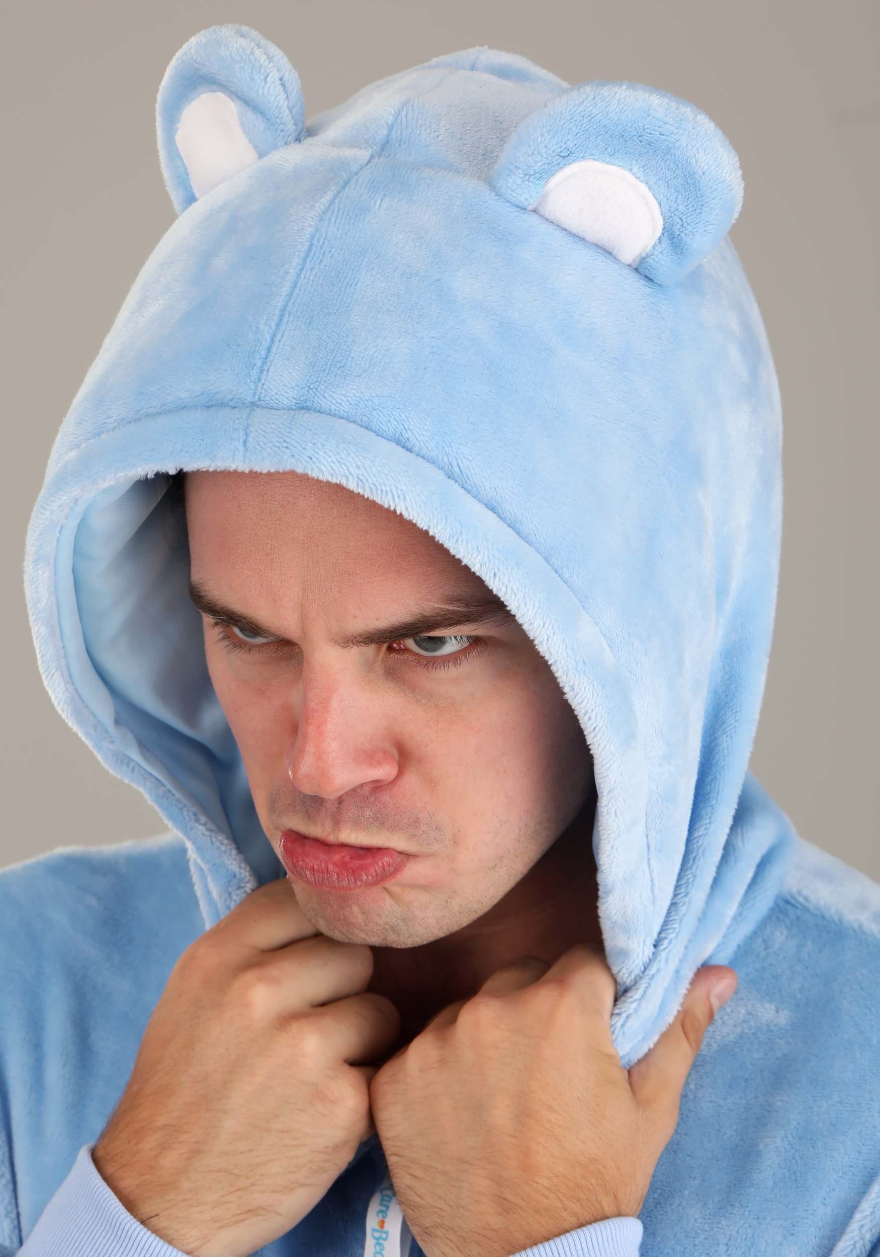 Grumpy Bear Care Bear Onesie for Adults 7 Grumpy Bear Care Bear Onesie for Adults