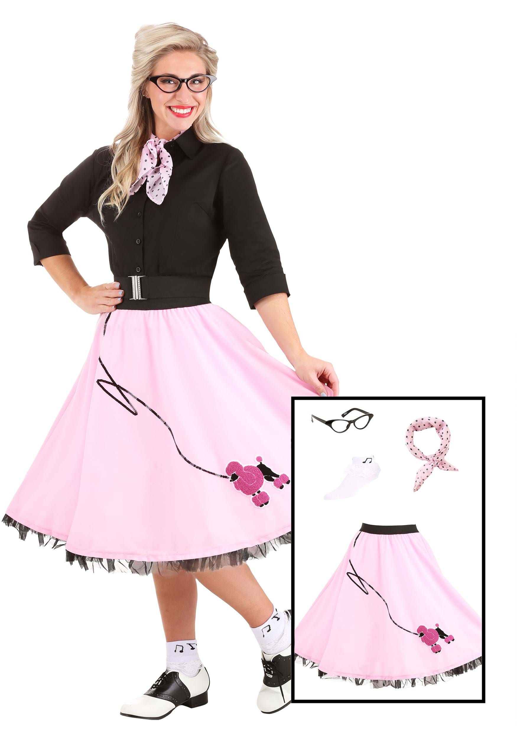 Women's Sock Hop 1950s Kit