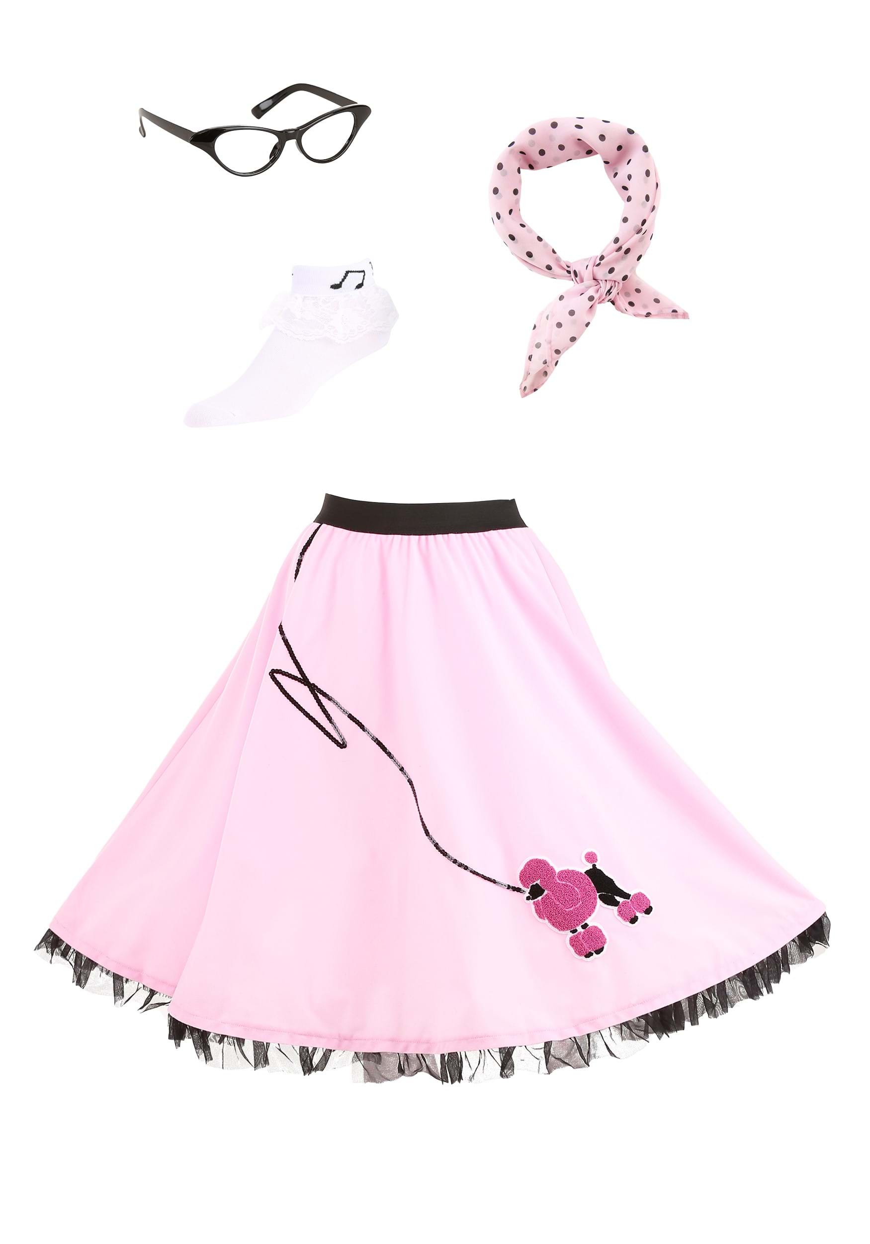 Women's Sock Hop 1950s Kit