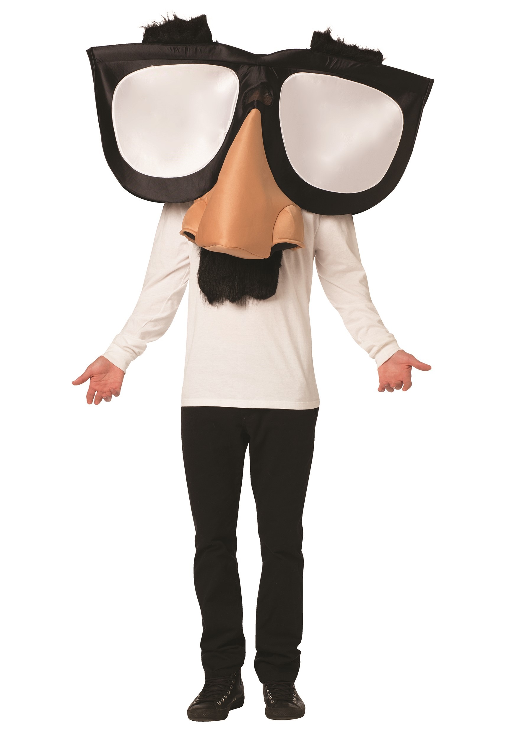 Funny Nose Glasses Adult Costume