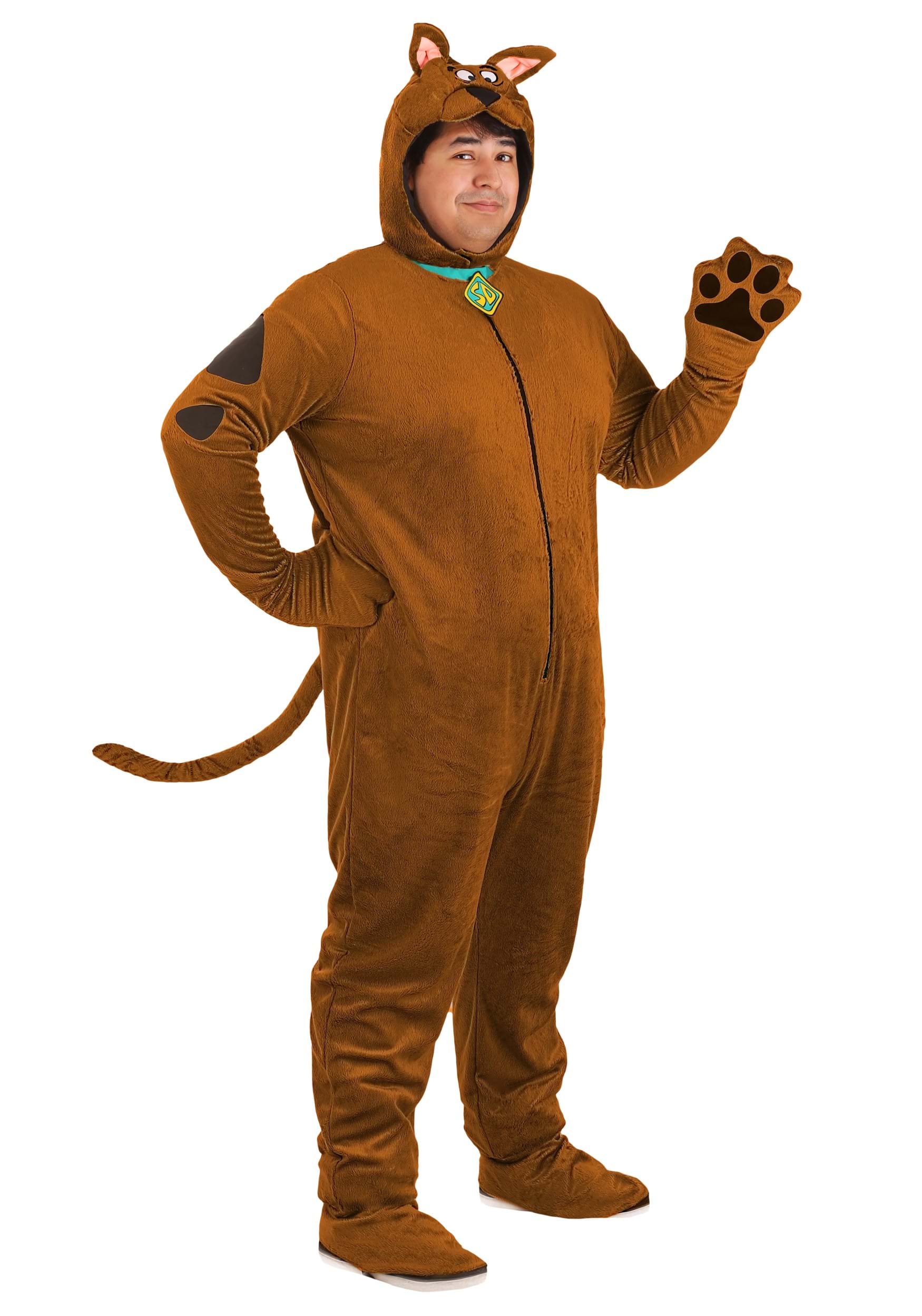 Adult Plus Size Deluxe Scooby Doo Costume