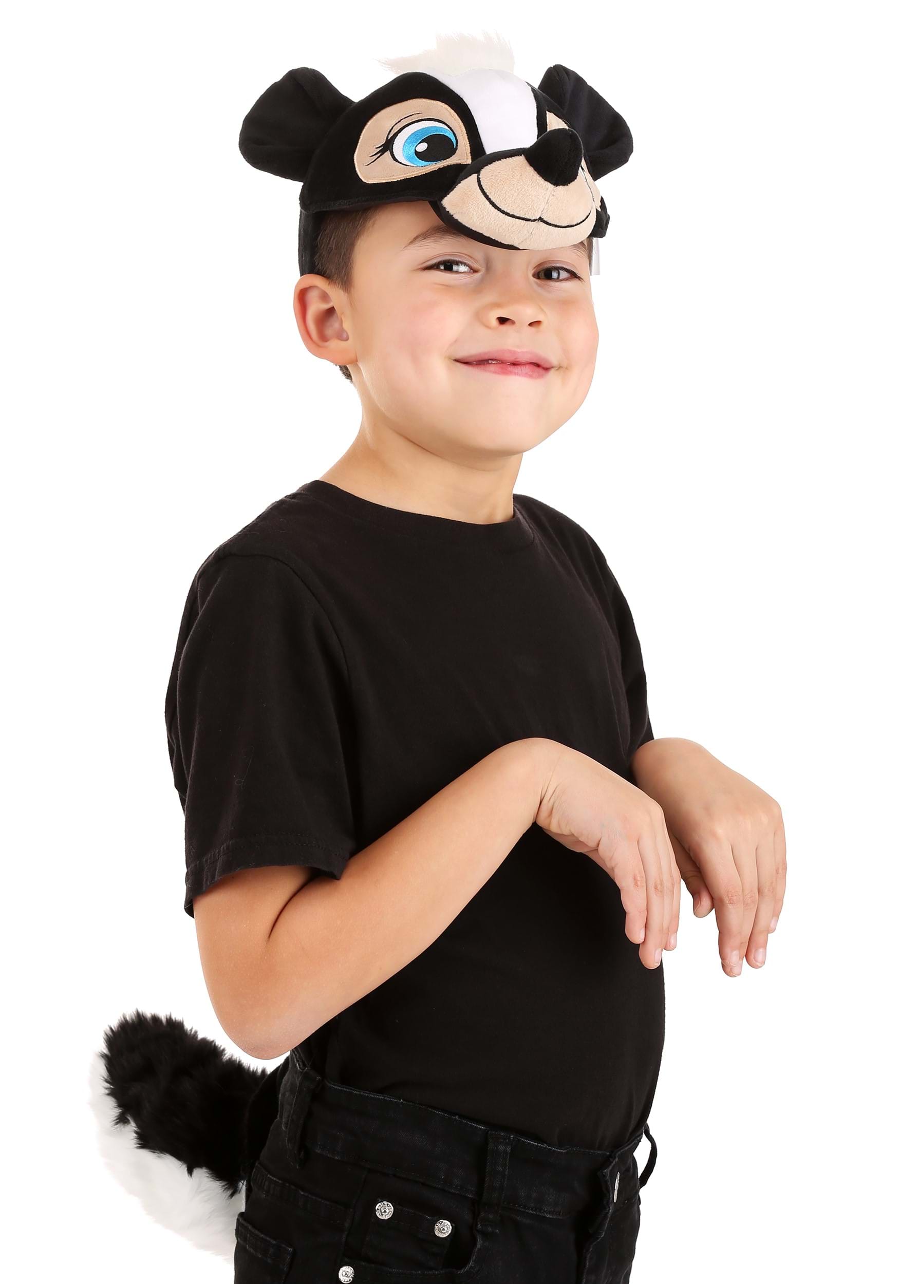 Disney Bambi Flower Soft Headband and Tail Skunk Costume Kit