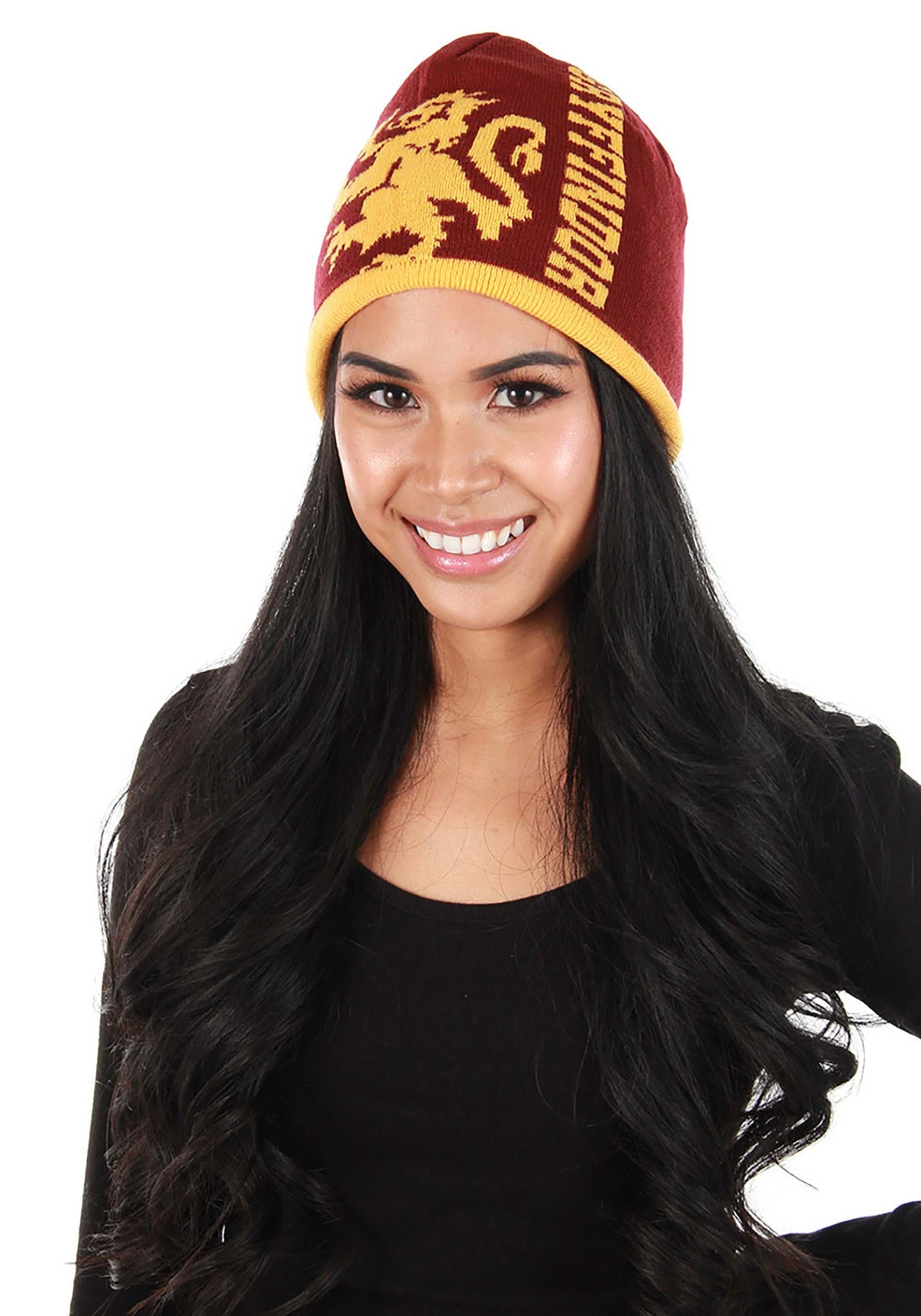 Reversible Warm Gryffindor Knit Beanie 2 Reversible Warm Gryffindor Knit Beanie