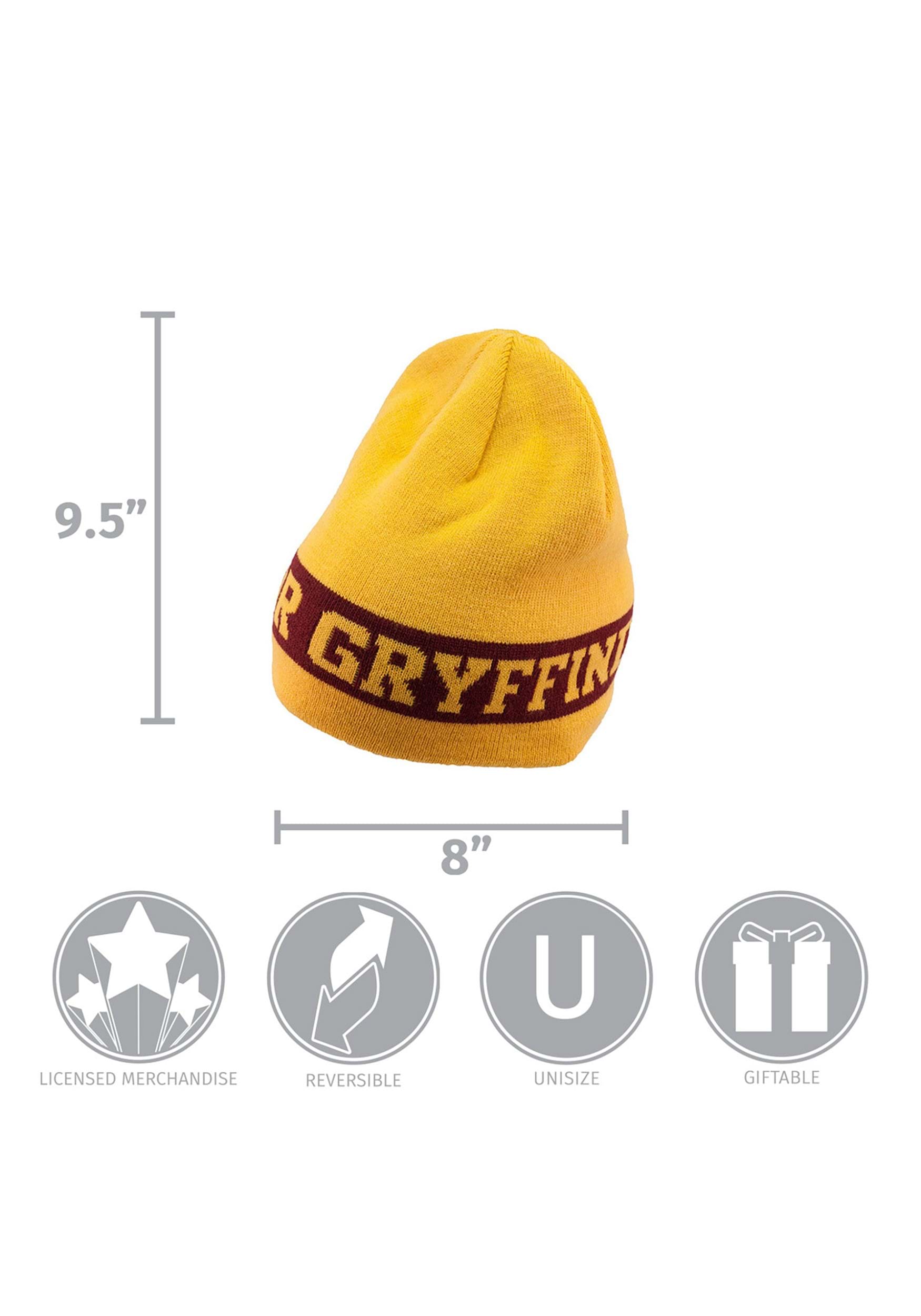 Reversible Warm Gryffindor Knit Beanie 5 Reversible Warm Gryffindor Knit Beanie