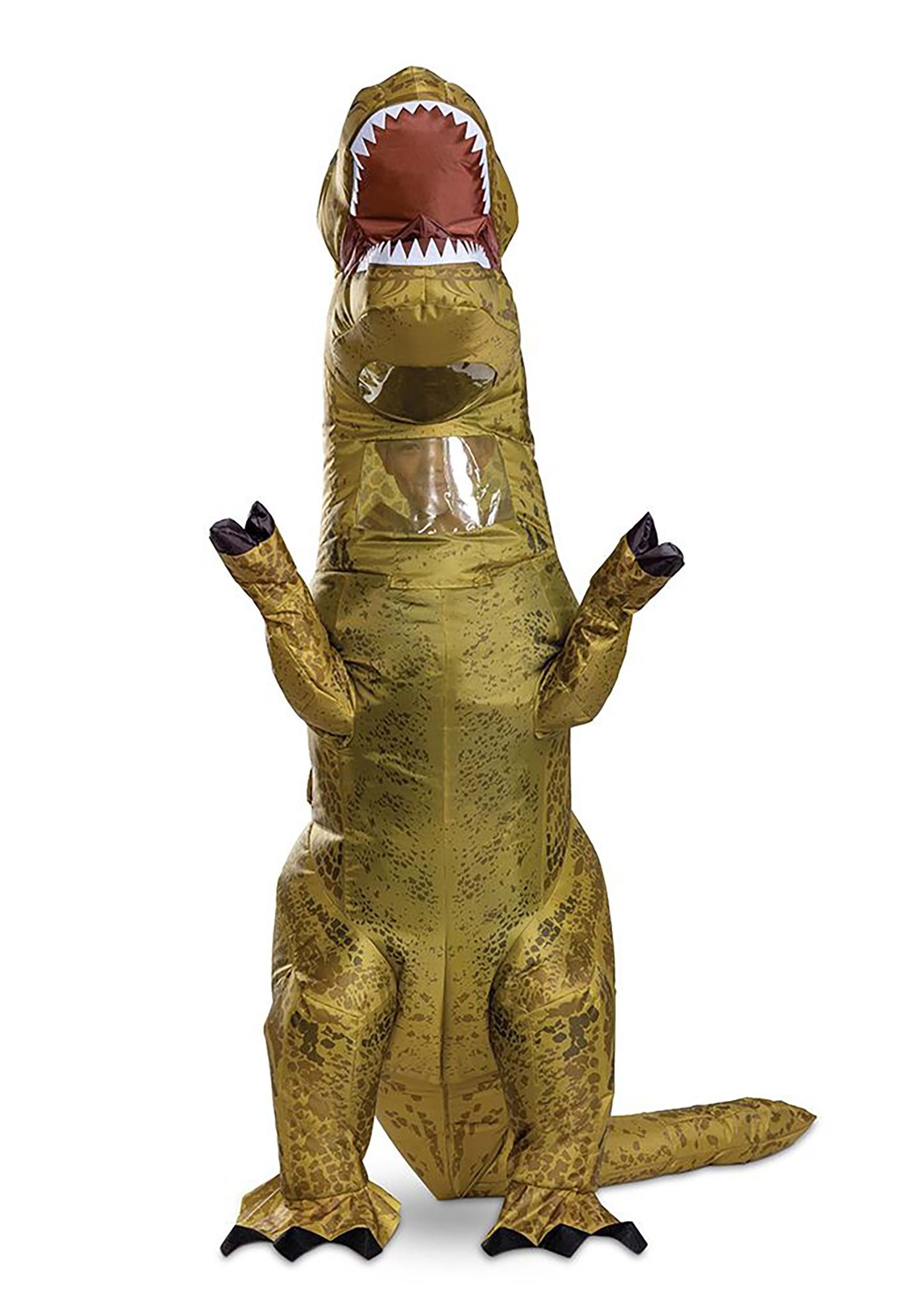 Inflatable Jurassic World T-Rex Kid's Costume