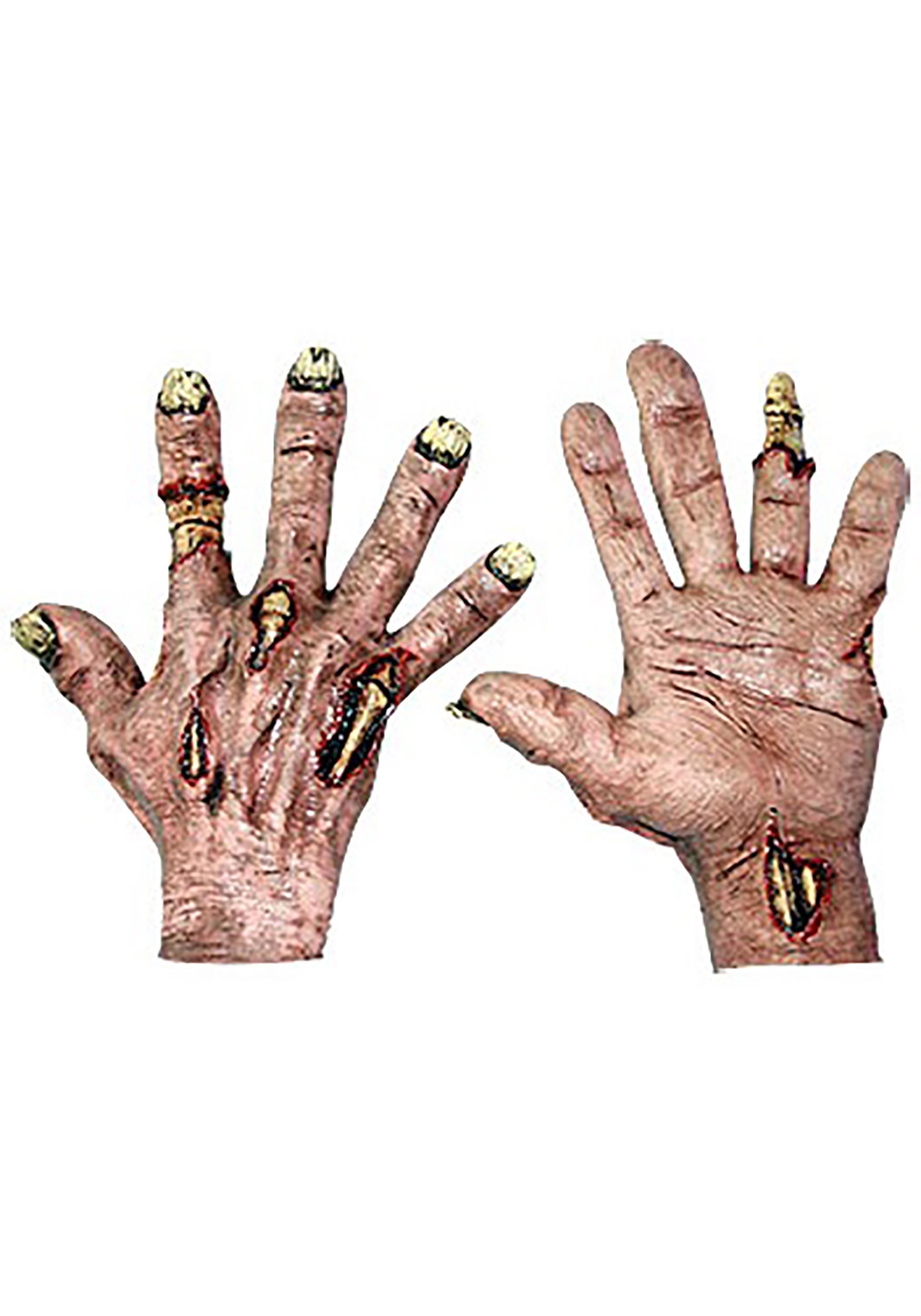 Rotten Zombie Latex Hands for Adults 1 Rotten Zombie Latex Hands for Adults