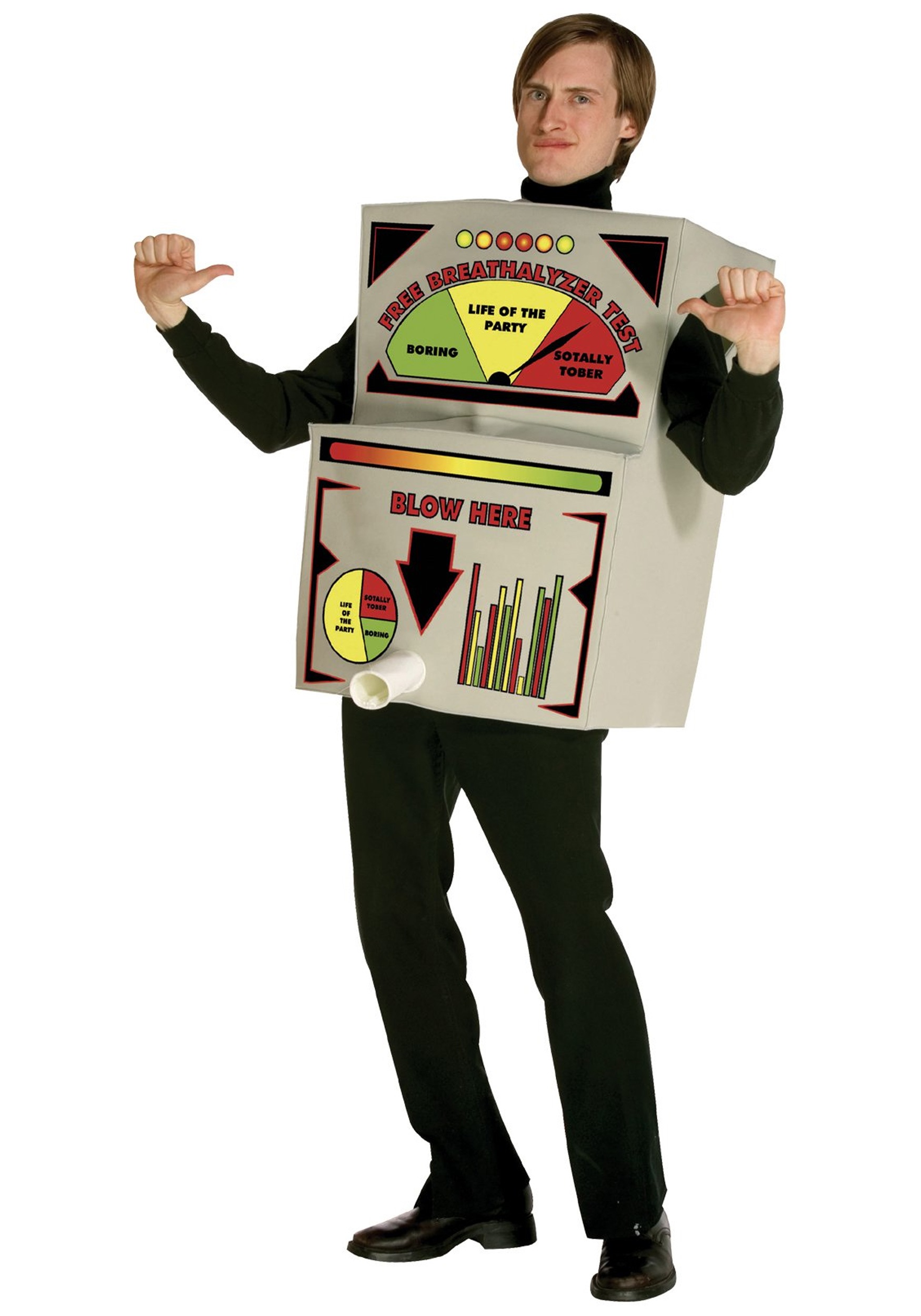 Adult Walking Breathalyzer Costume