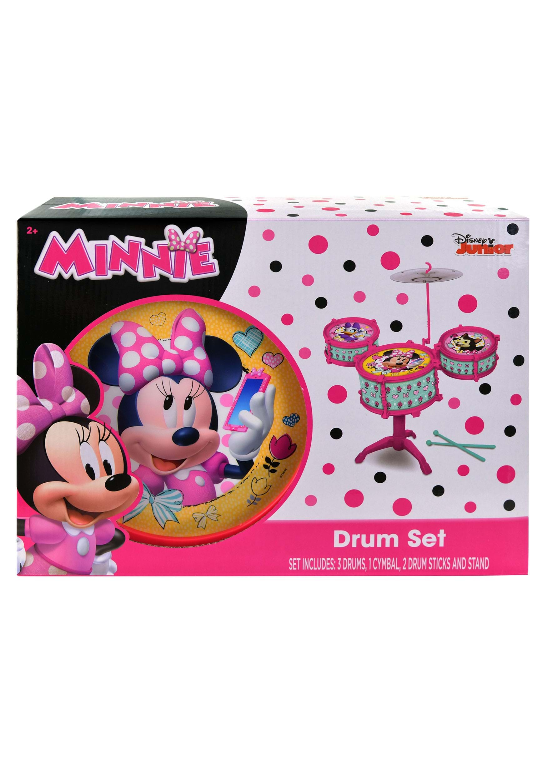 Minnie Mouse Rocking Drum Set