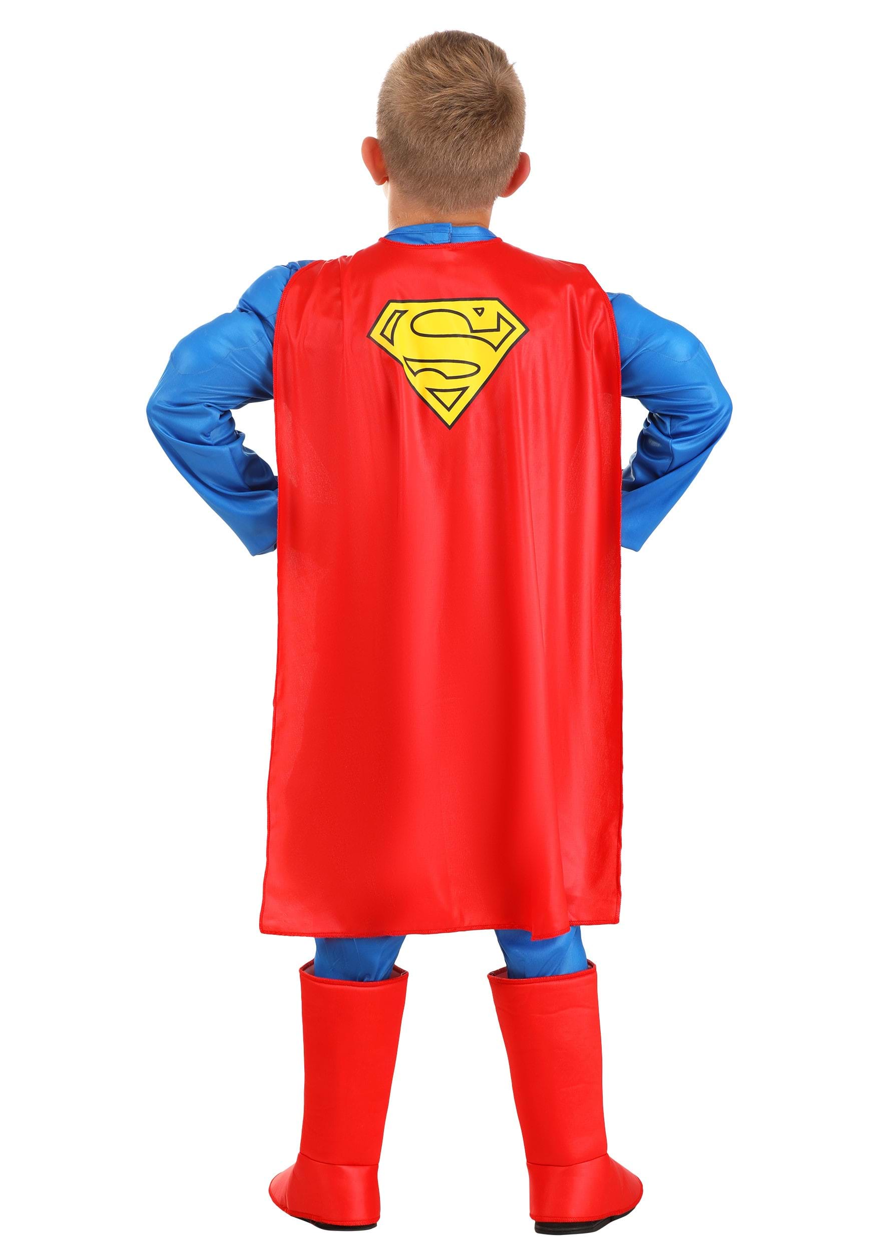 Classic Superman Deluxe Costume for Kids