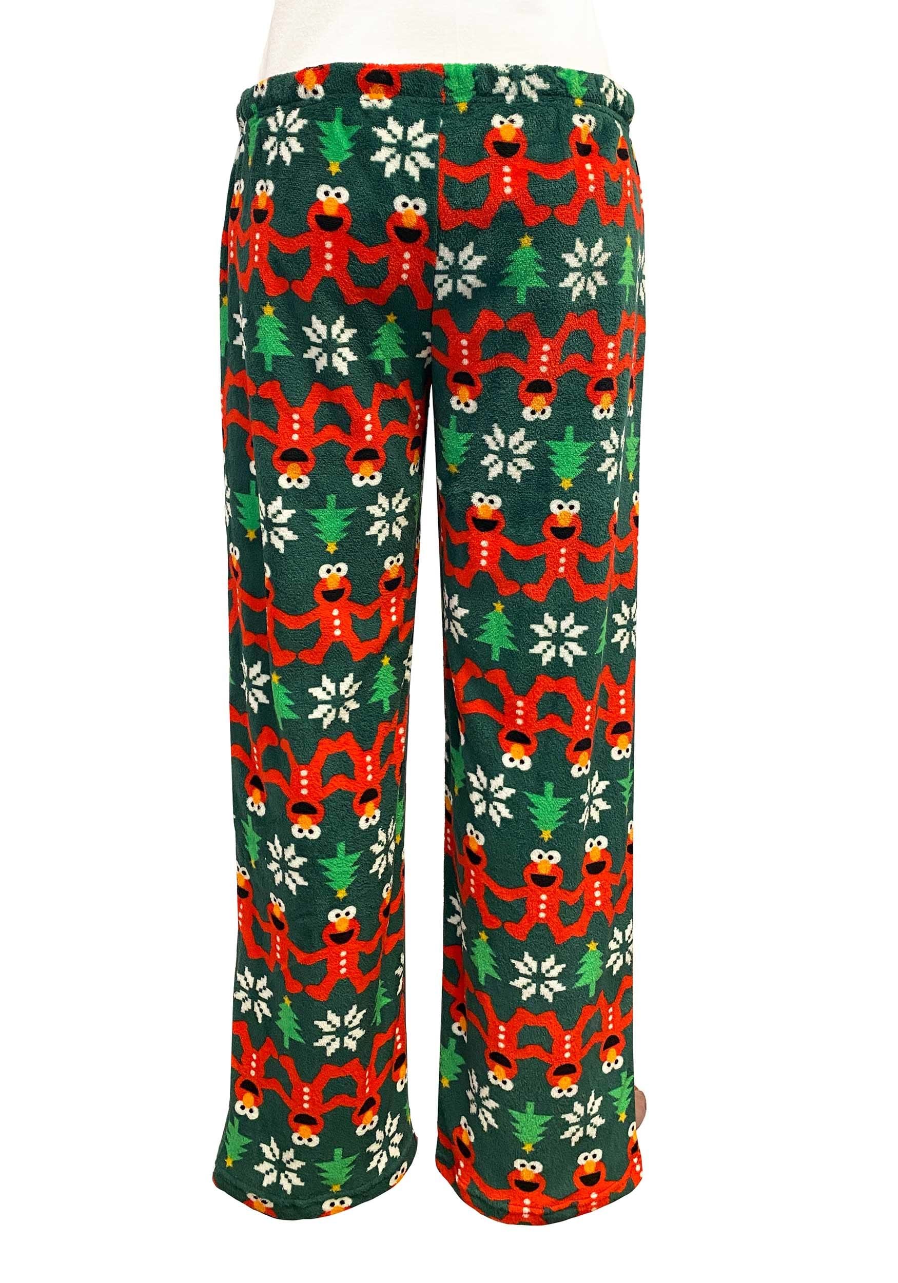 Elmo Fairisle Stack Plus Pants for Adults