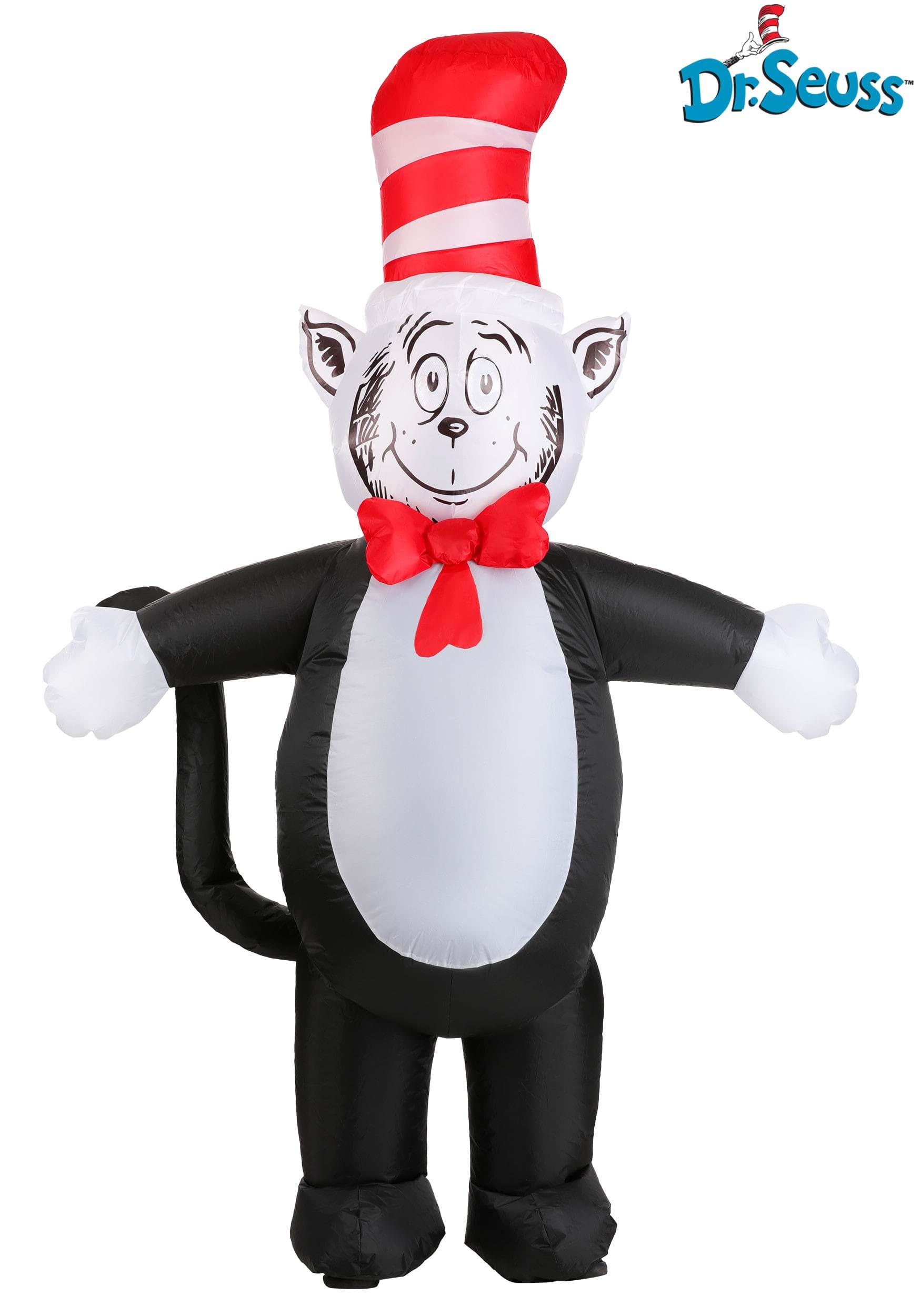 Inflatable Dr. Seuss Adult The Cat in the Hat Costume 1 Inflatable Dr. Seuss Adult The Cat in the Hat Costume