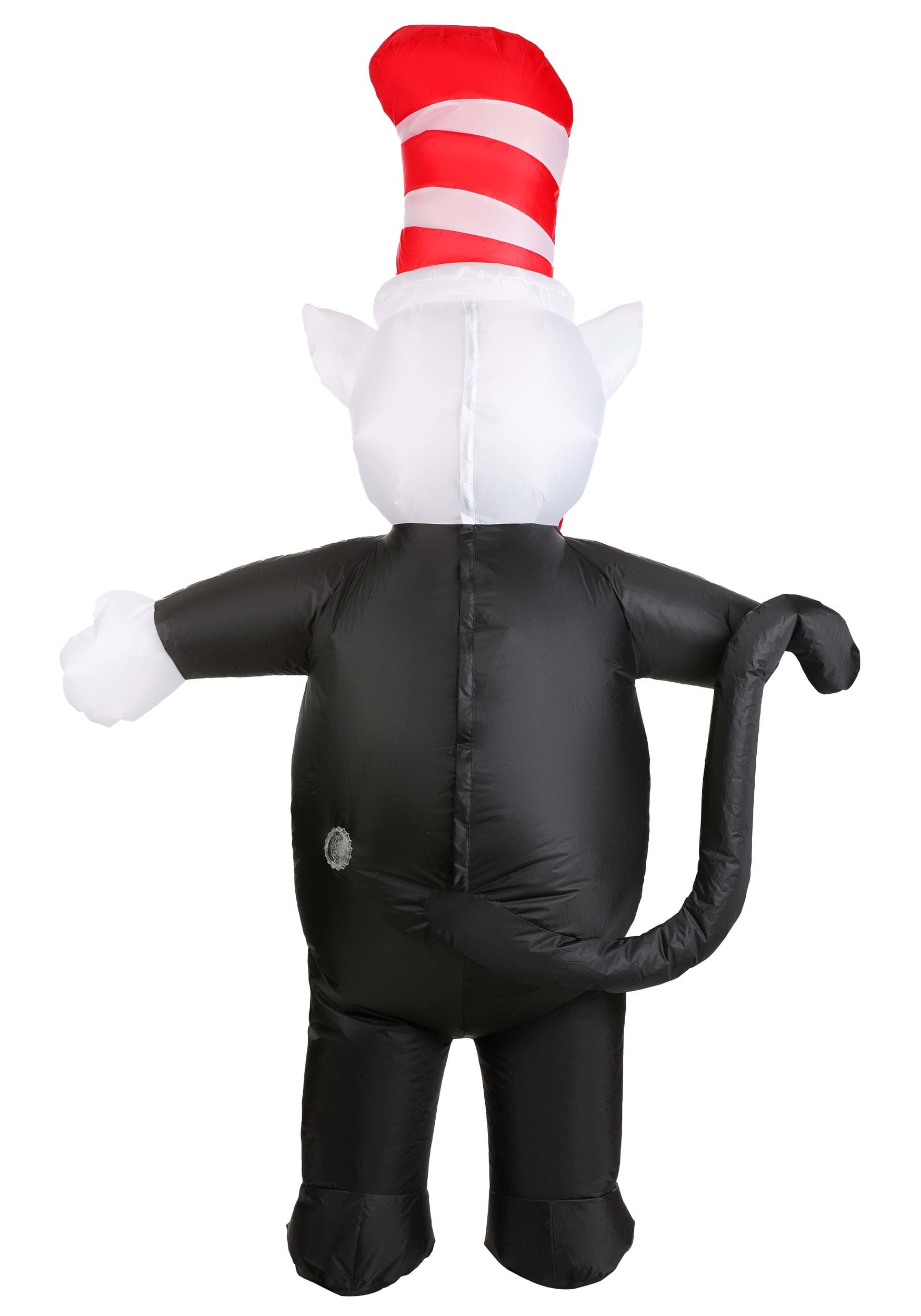Inflatable Dr. Seuss Adult The Cat in the Hat Costume 2 Inflatable Dr. Seuss Adult The Cat in the Hat Costume
