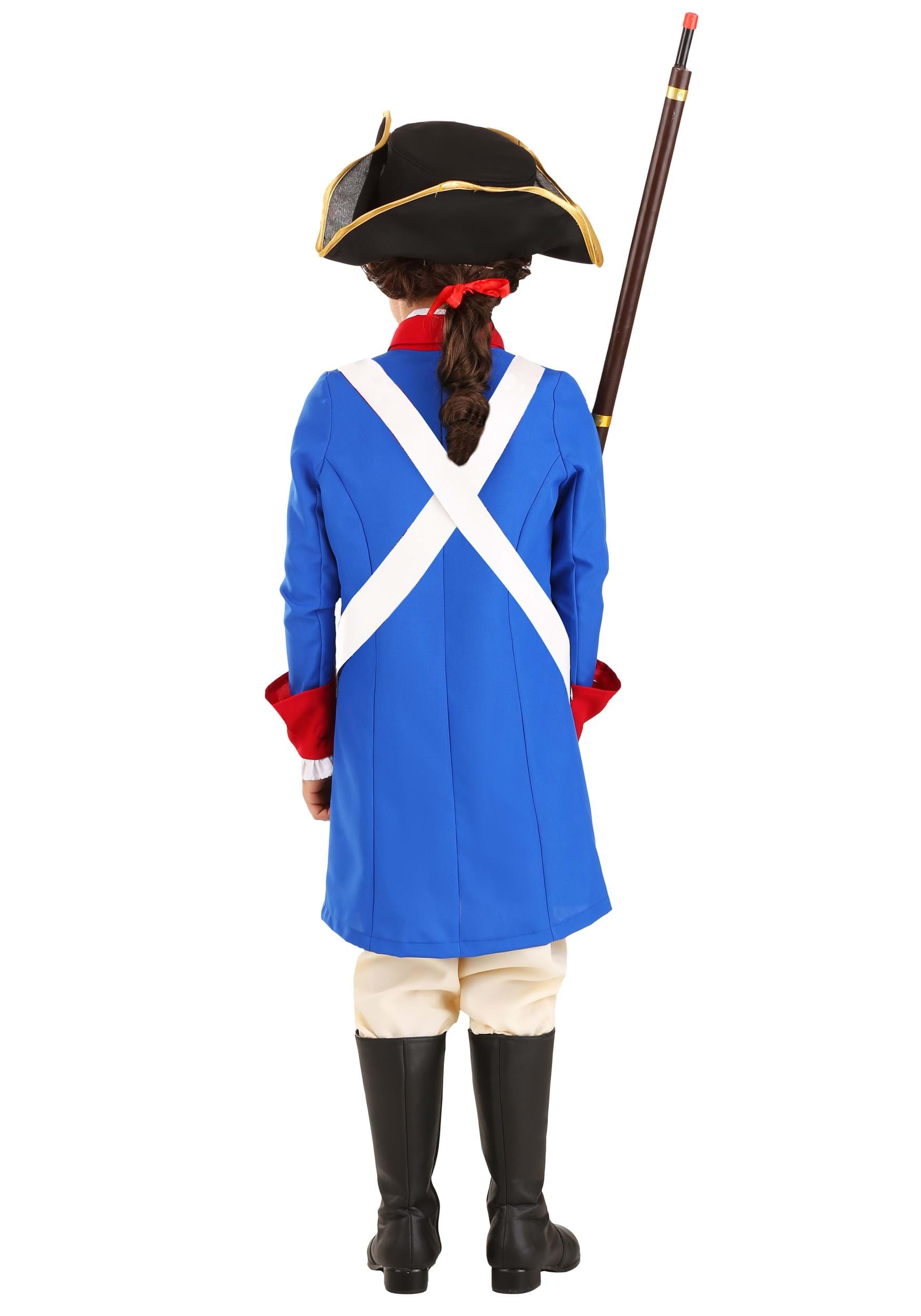 Kid's American Revolution Soldier Costume